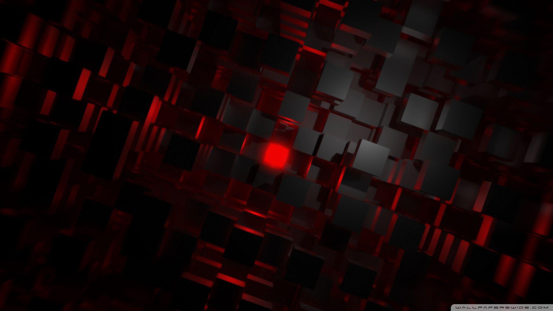 Red Cubes ❤ 4K HD Desktop Wallpaper for 4K Ultra HD TV • Wide