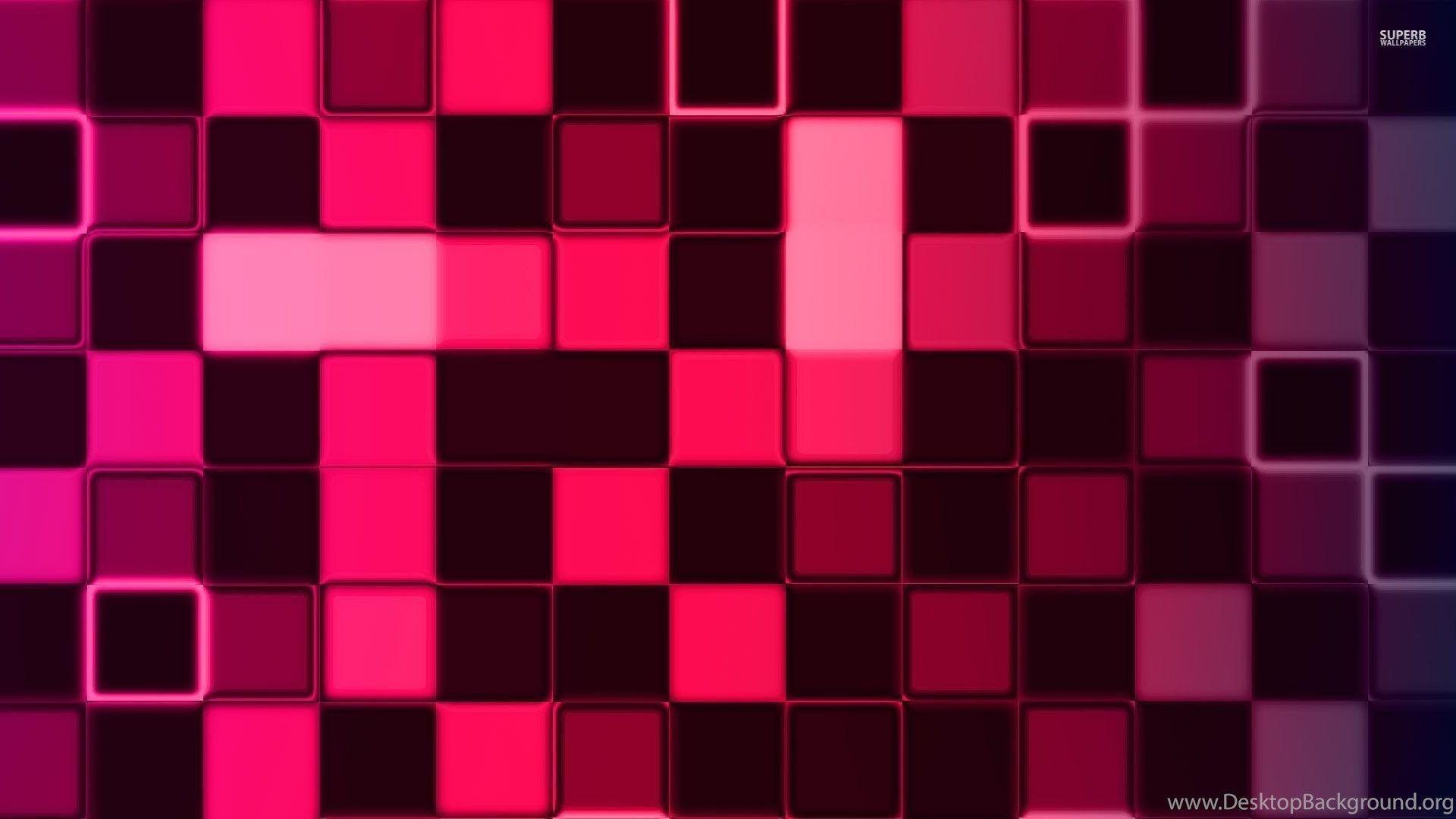 Red And Black Cubes Wallpaper 3D Wallpaper Desktop Background