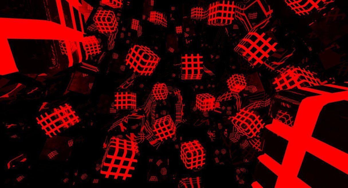 Red Cubes In The Dark By LiGhT THe DaRk 88