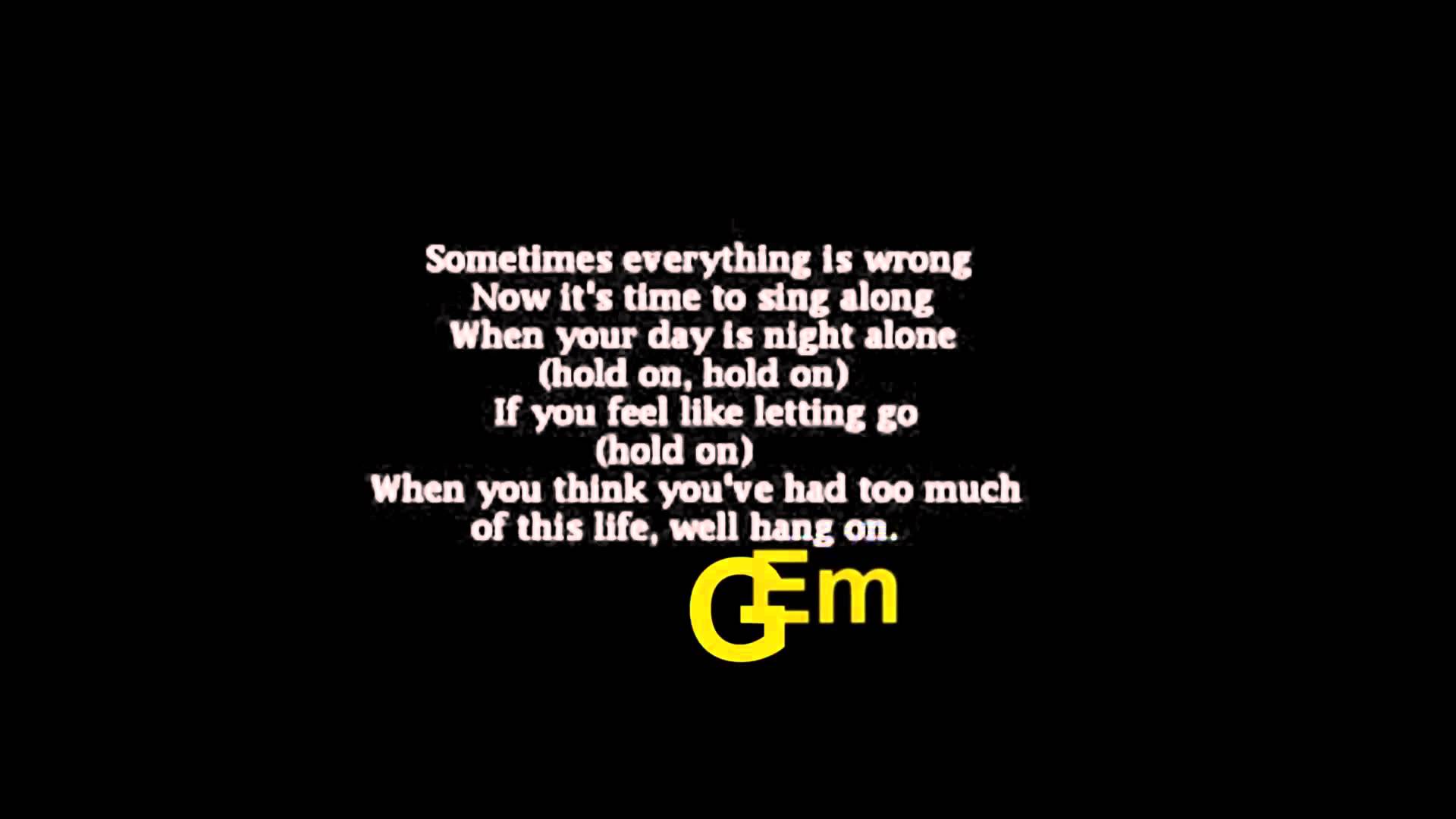 Rem hurts (with chords)