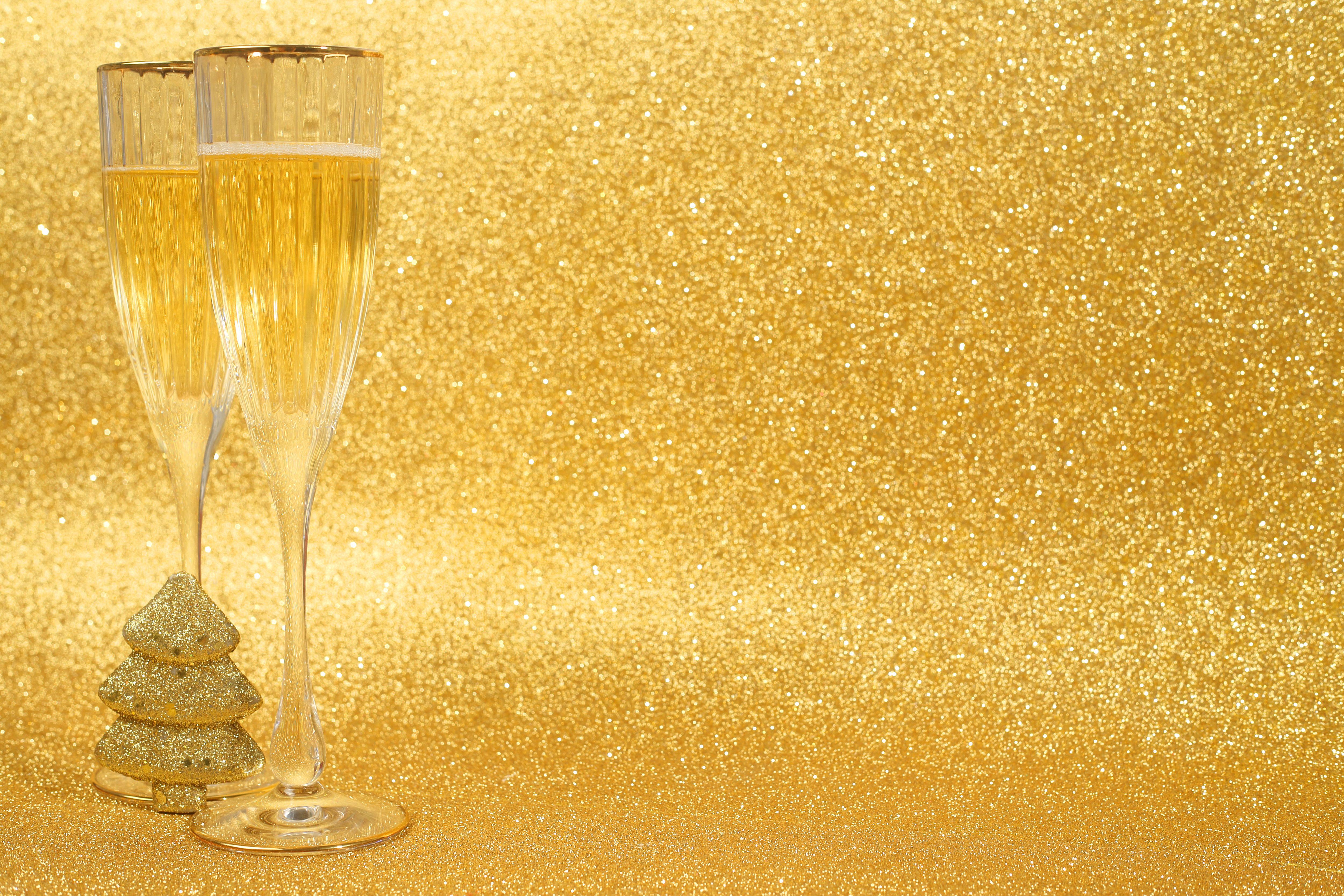 Gold New Year Background Quality