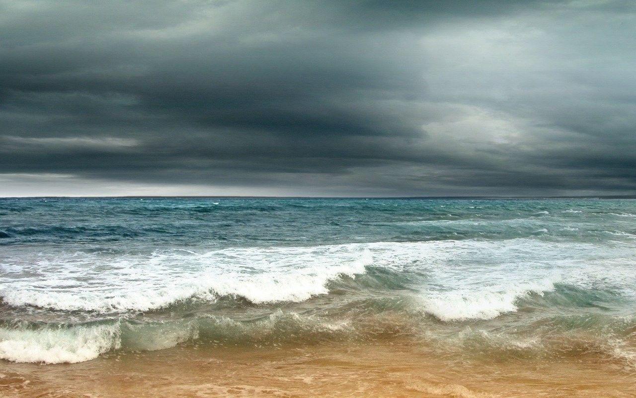 Stormy Clouds Drawing : Stormy Beach Backgrounds | Efferisect