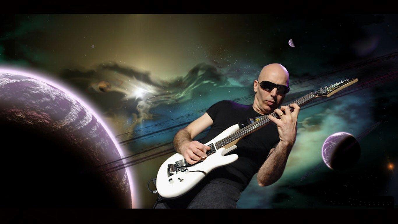 HQ Definition Wallpaper Desktop joe satriani pic, 1366x768 116 kB