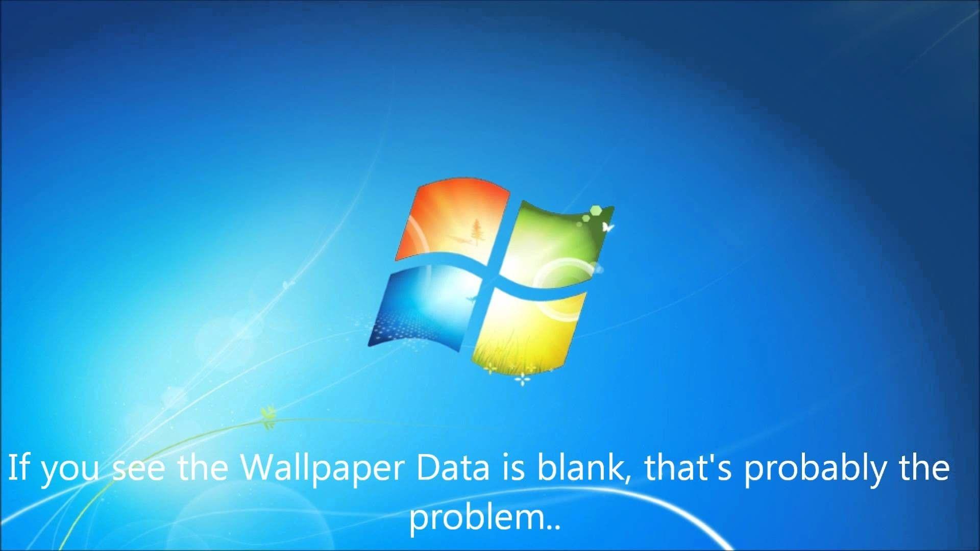Blue Screen of Death Background
