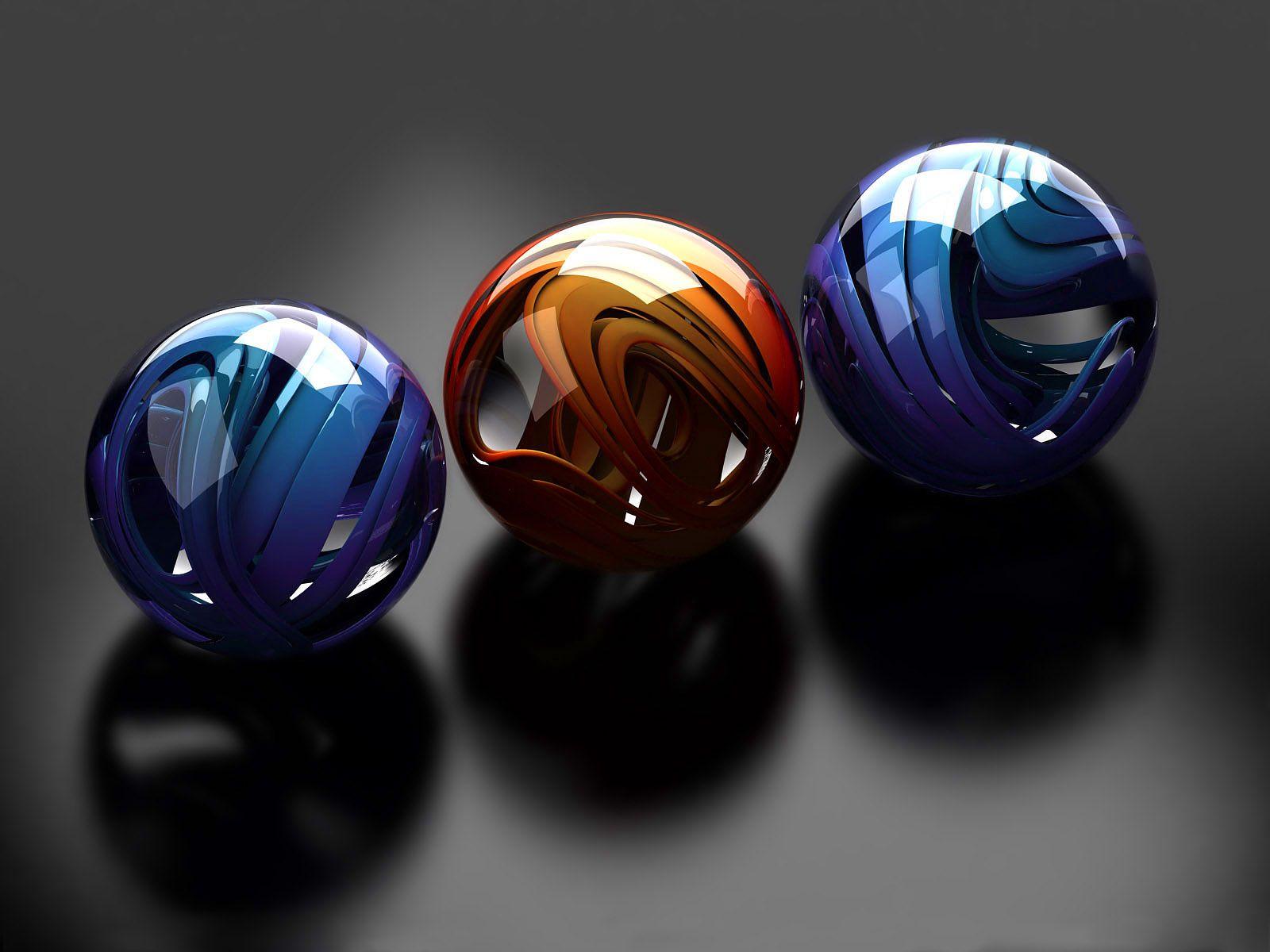 3D Balls Wallpaper Top Best HD Wallpaper for Desktop