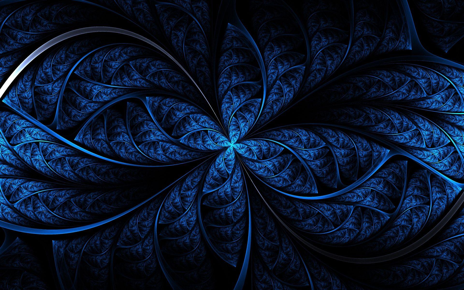 Download wallpaper 1920x1200 pattern, color, light, blue, dark HD