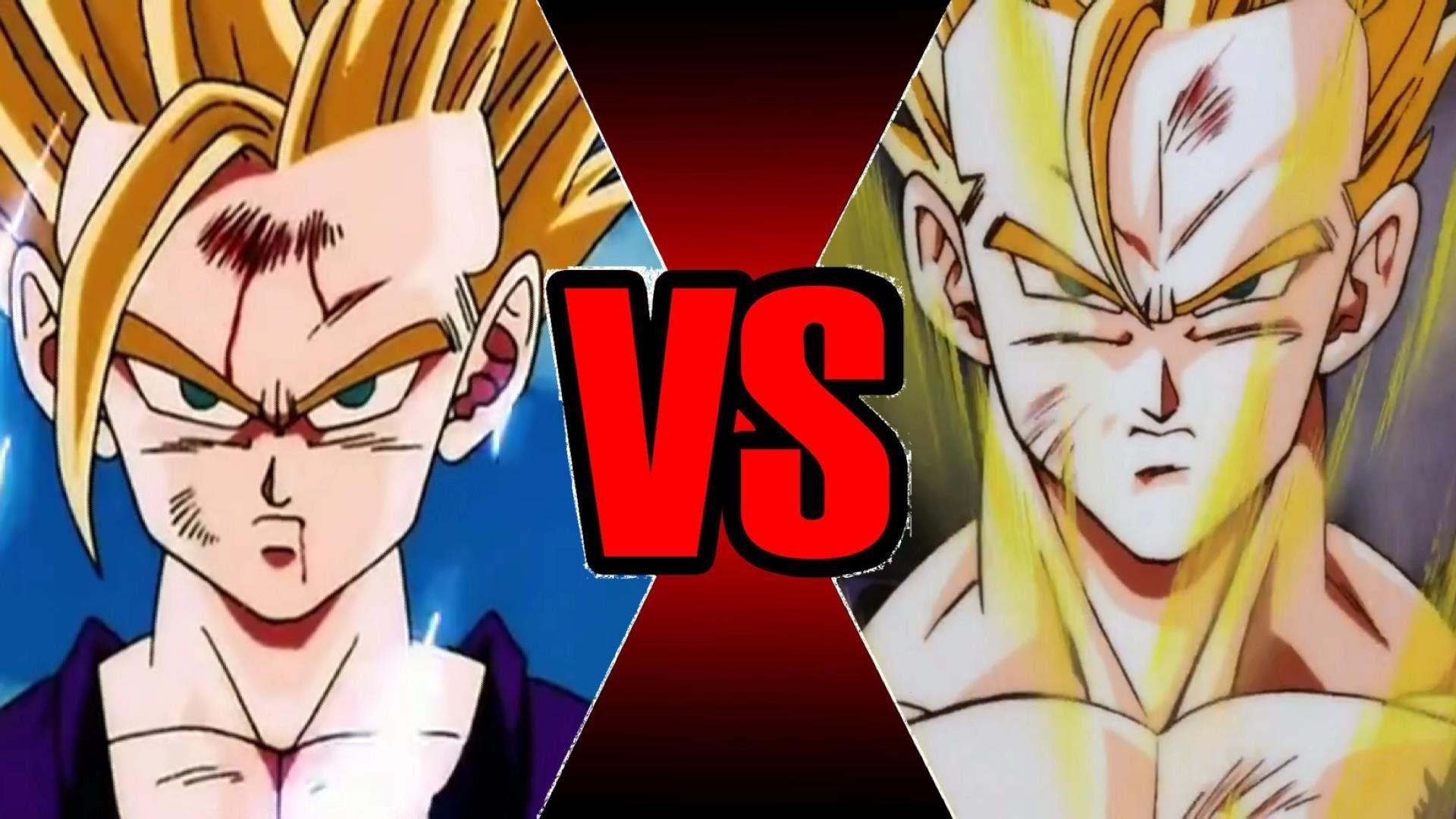 Teen Gohan Vs Adult Gohan: Energy Beam Struggle