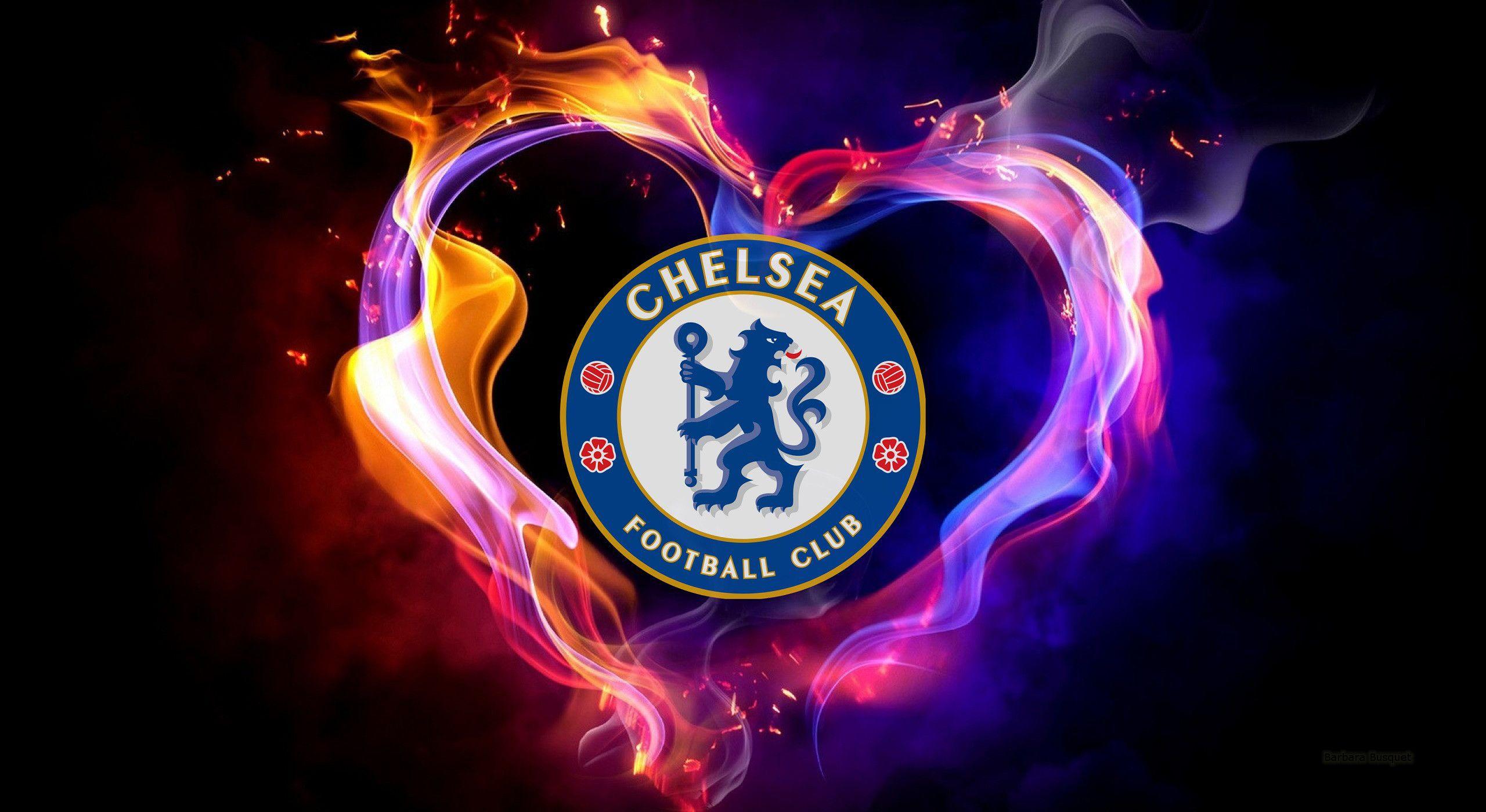 Chelsea Logo Wallpapers With Fire Wallpaper Cave