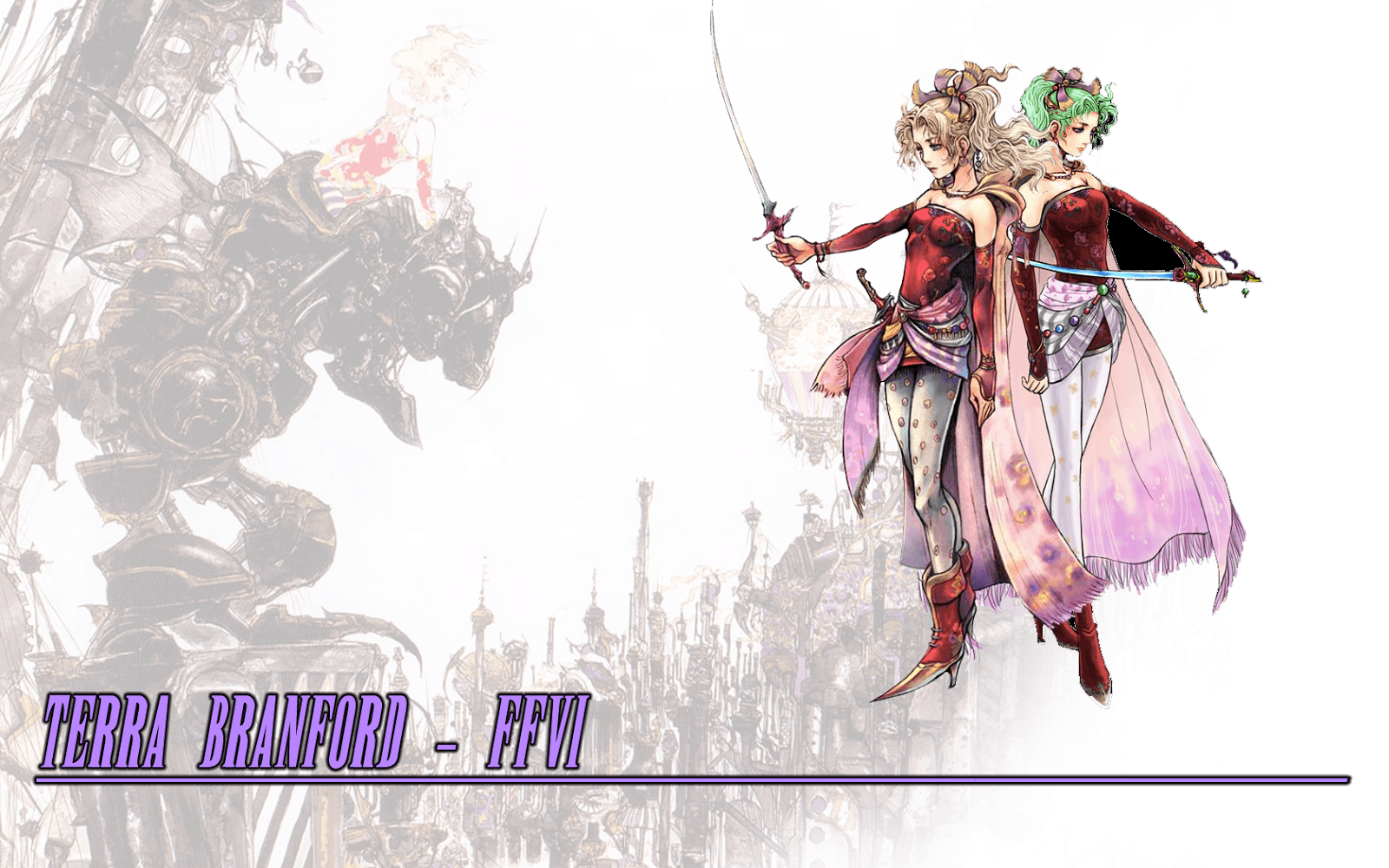 Final Fantasy Wallpaper: Final Fantasy VI Terra Wallpaper