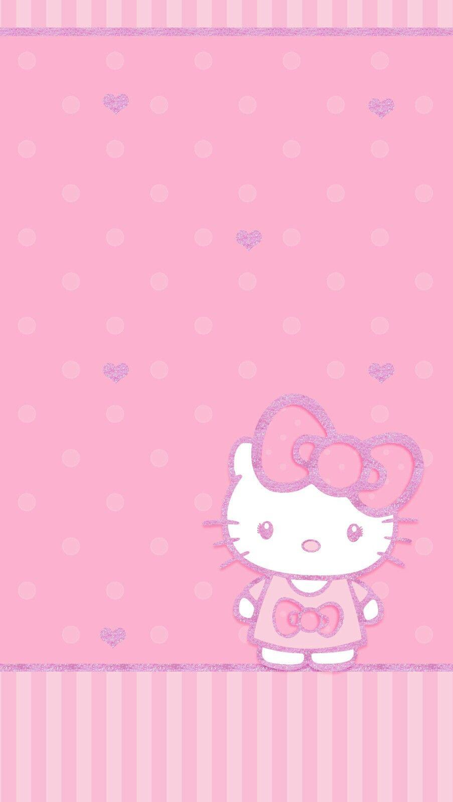hello_kitty #pink #wallpaper. Hello kitty, Hello kitty background, Hello kitty picture