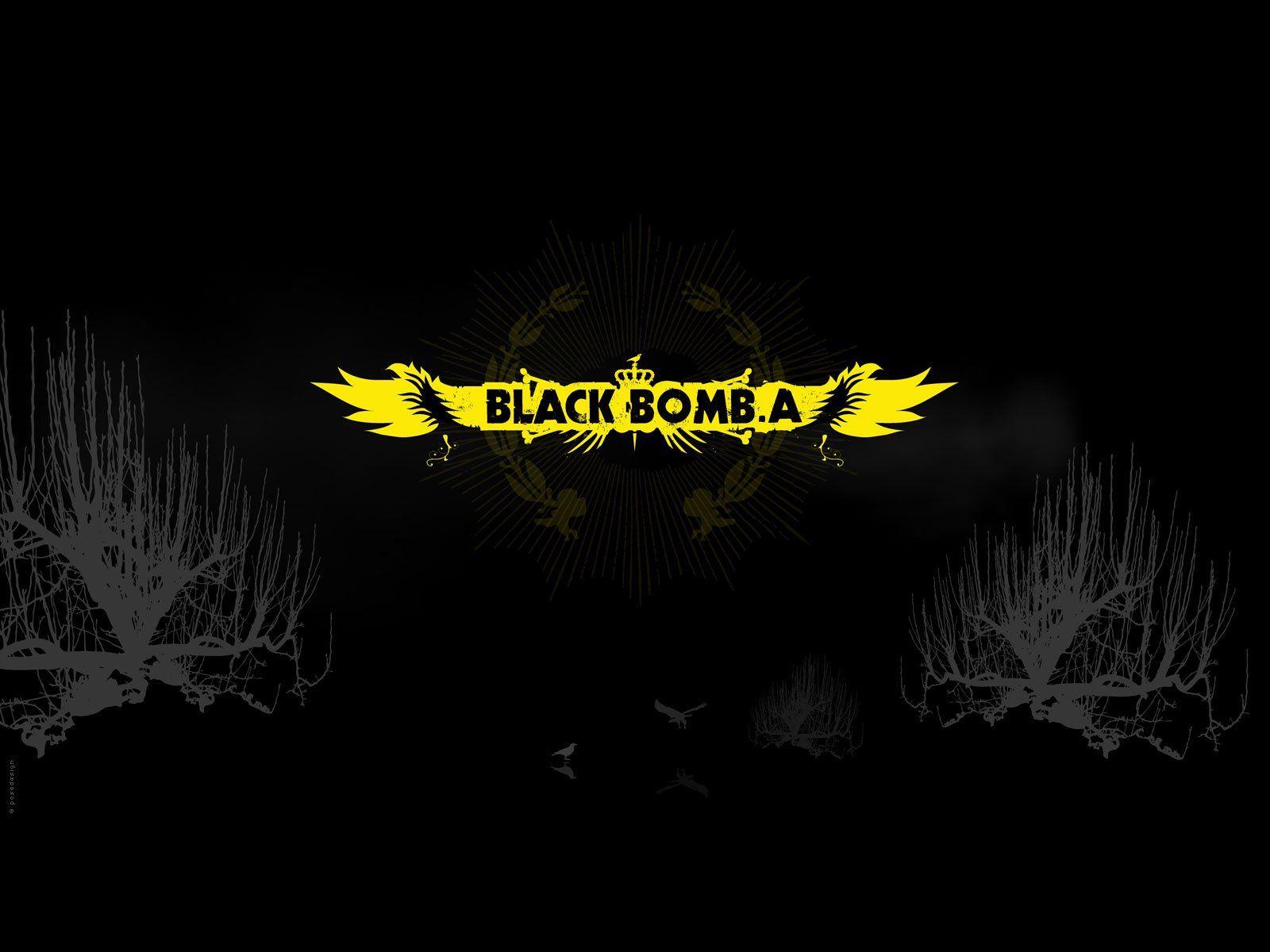 Black Bomb A, Black Bomb A logo, Wallpaper Metal Bands: Heavy Metal