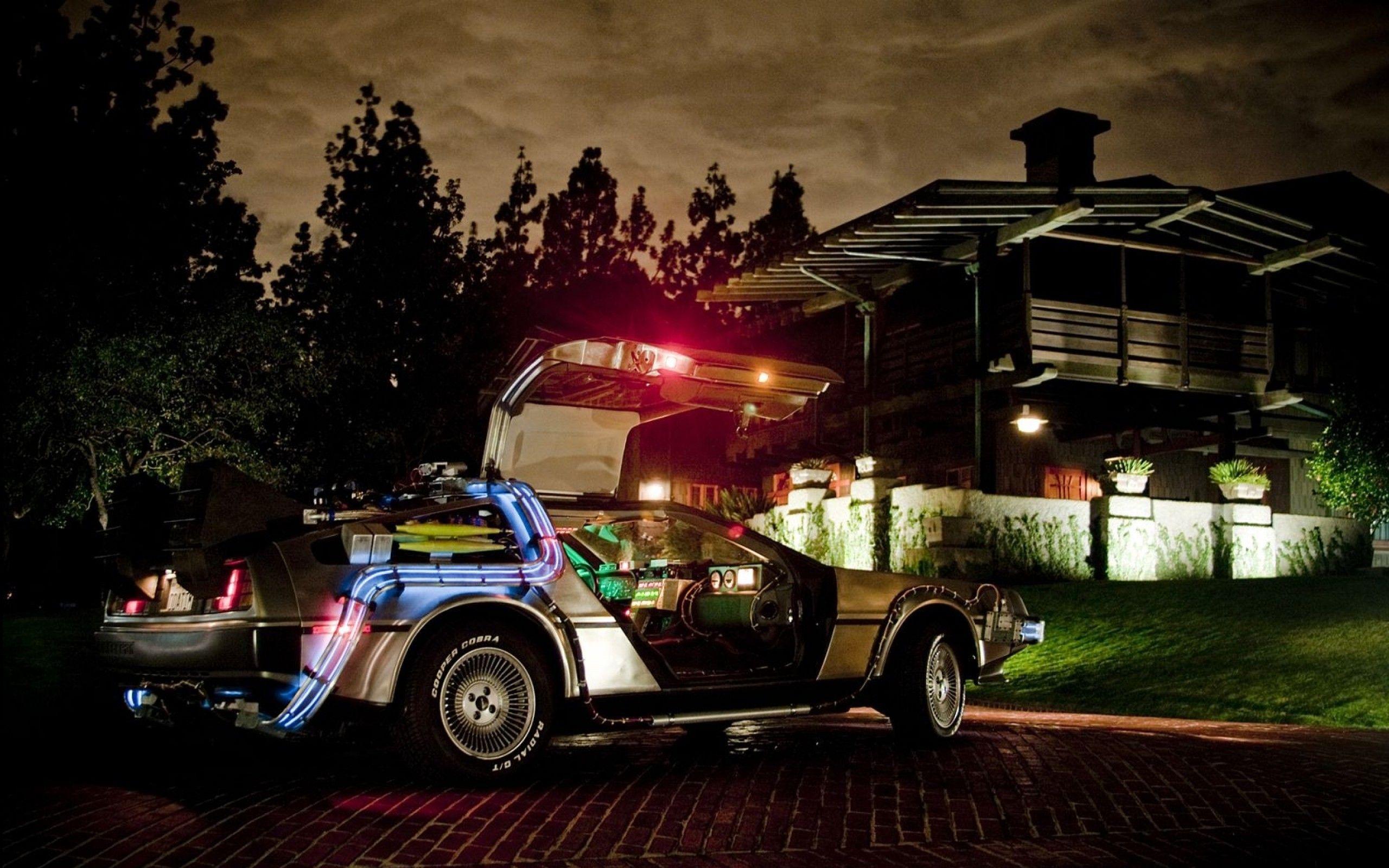 Movies, Back To The Future, Time Machine, DeLorean DMC 12 Wallpaper