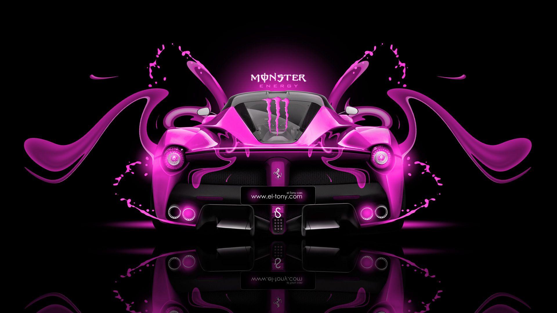 Monster Logo Purple Wallpapers - Wallpaper Cave