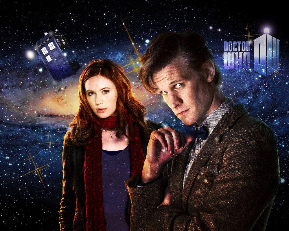 Doctor Who Wallpaper Doctor and Amy