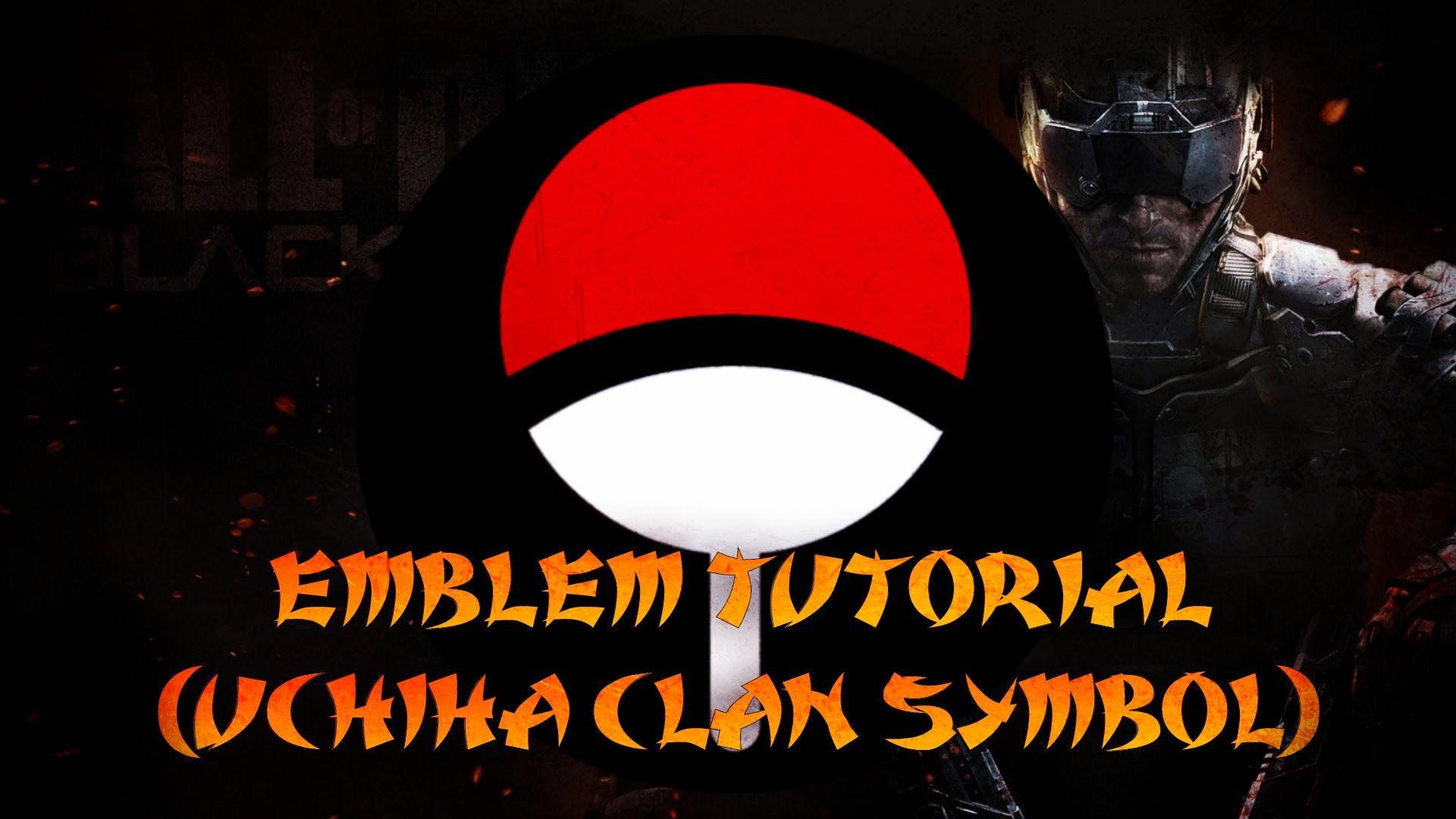 INFINITE WARFARE BO3 EMBLEM HOW TO MAKE UCHIHA CLAN SYMBOL