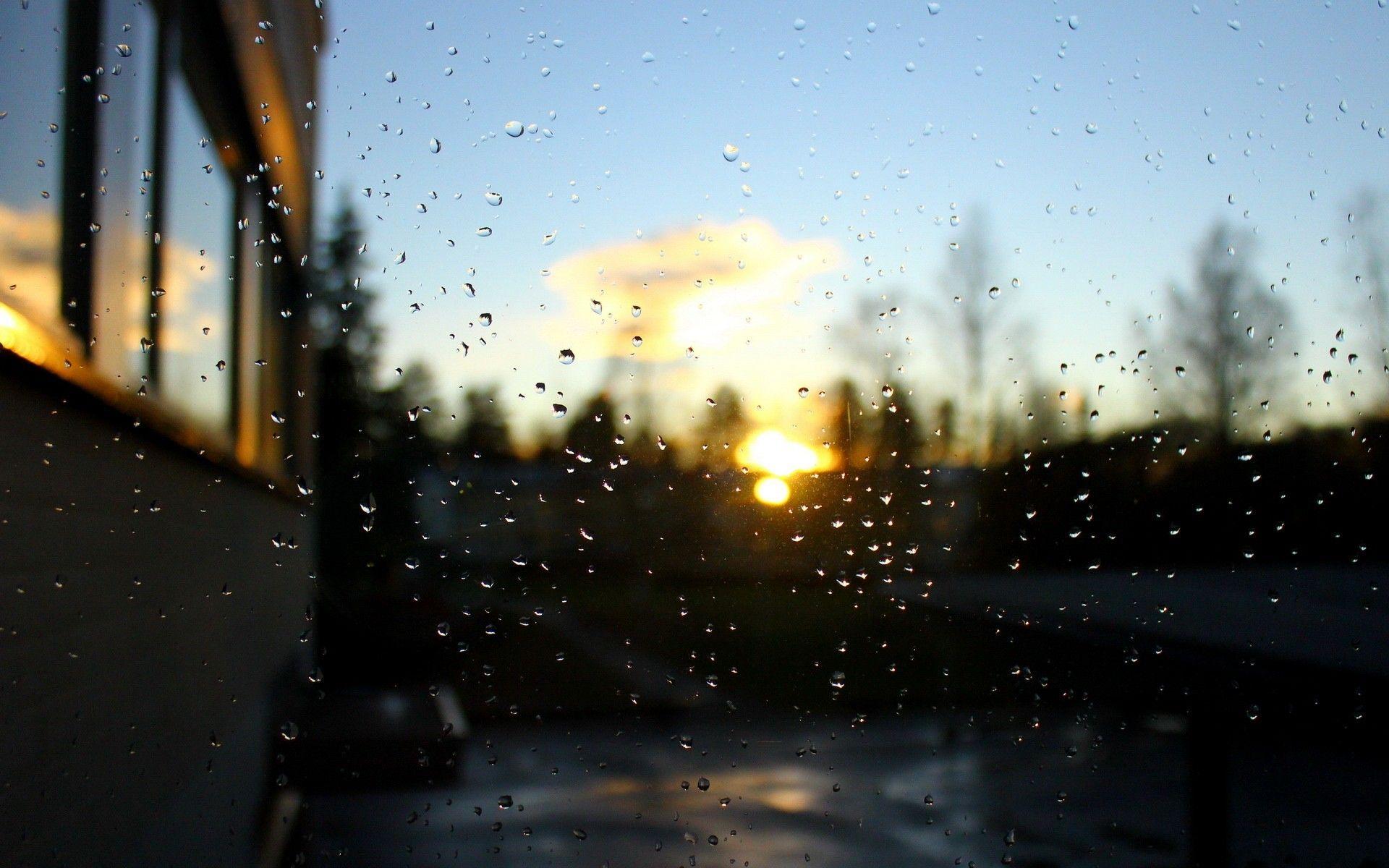 Wallpaper.wiki Rain Window Image HD PIC WPD001213