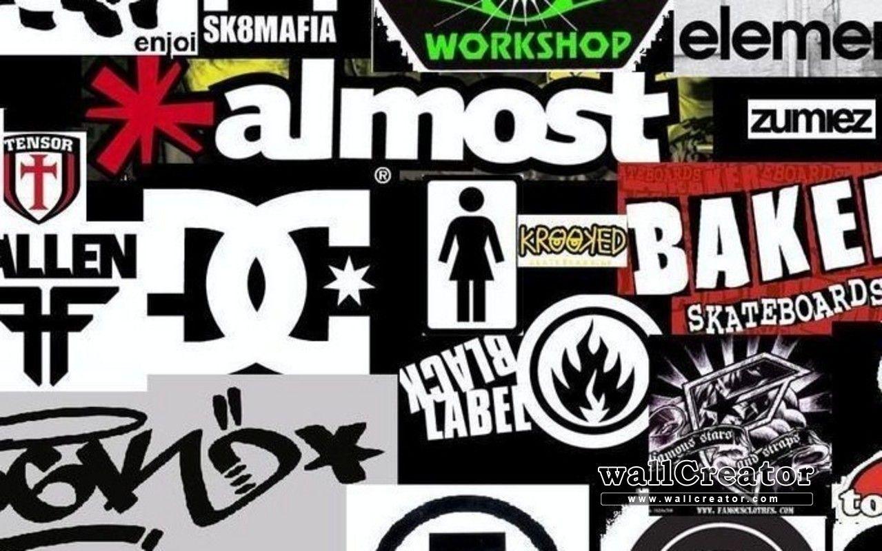 Skateboard Logos Wallpaper