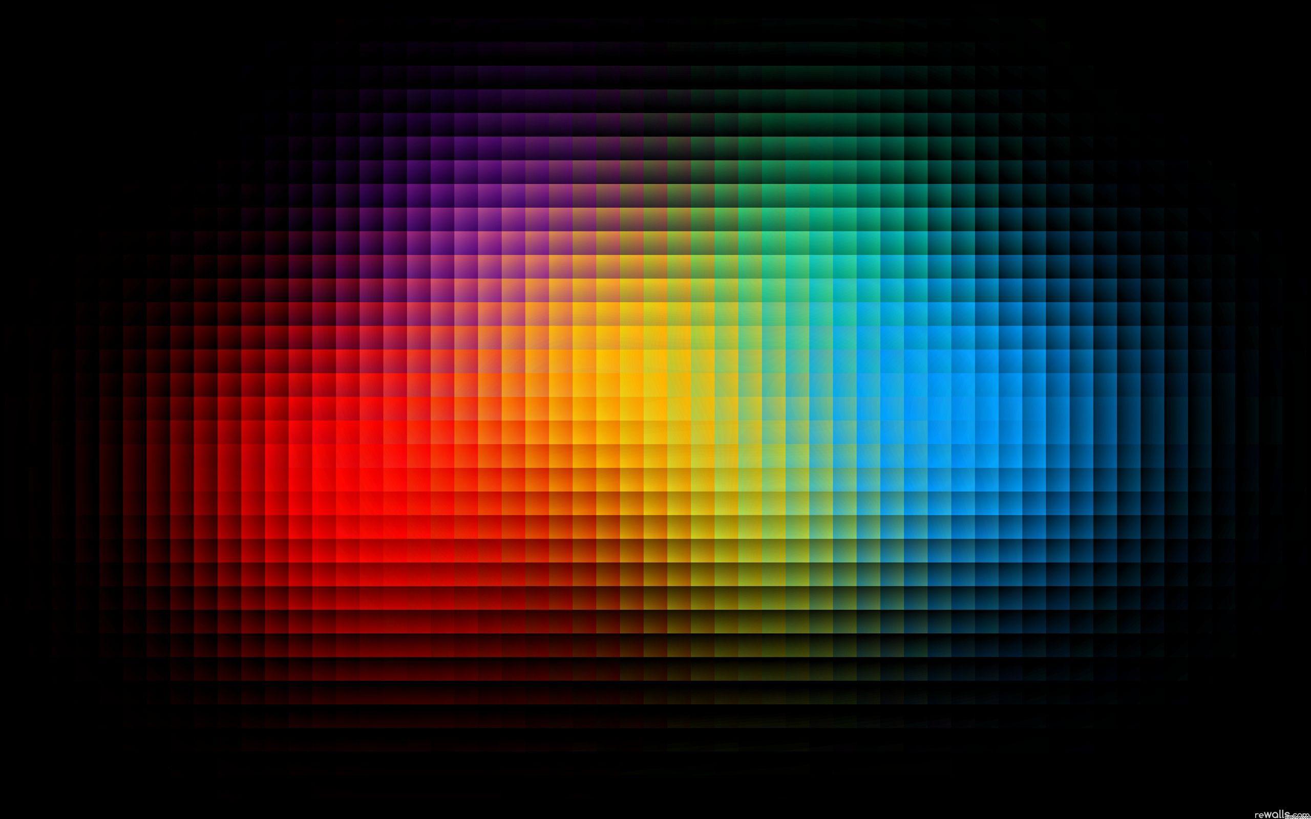 Download wallpaper: rainbow on black background, download photo, Rainbow