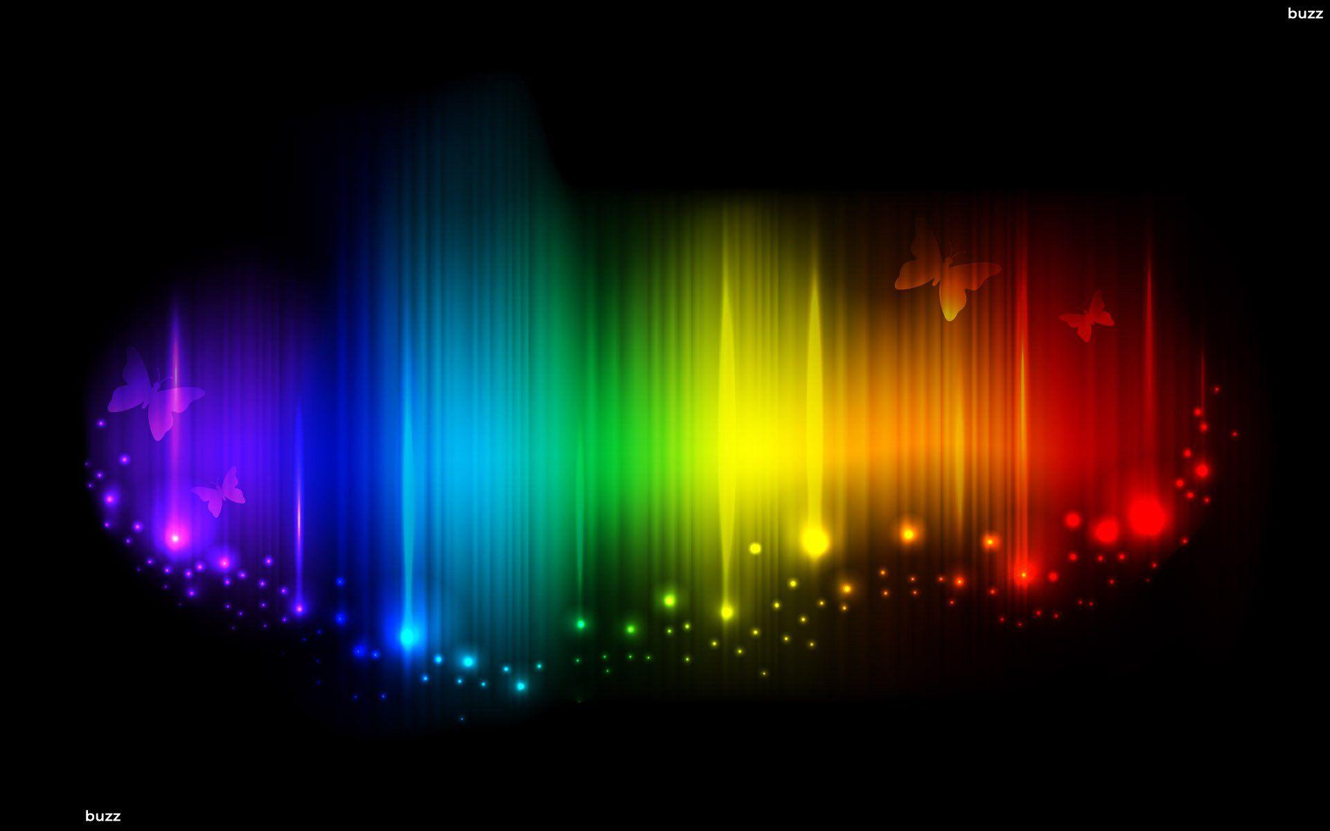 Rainbow abstract HD Wallpaper