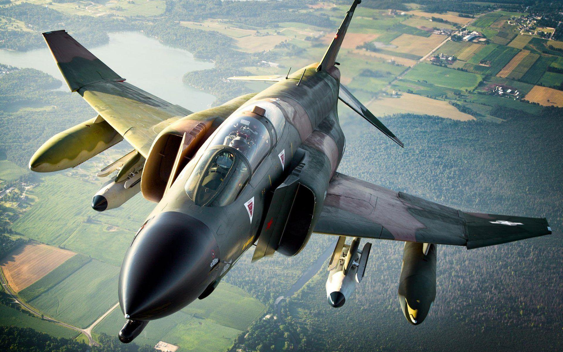 Download F 4 Phantom Military Aircraft Wallpapers for desktop, mobile.