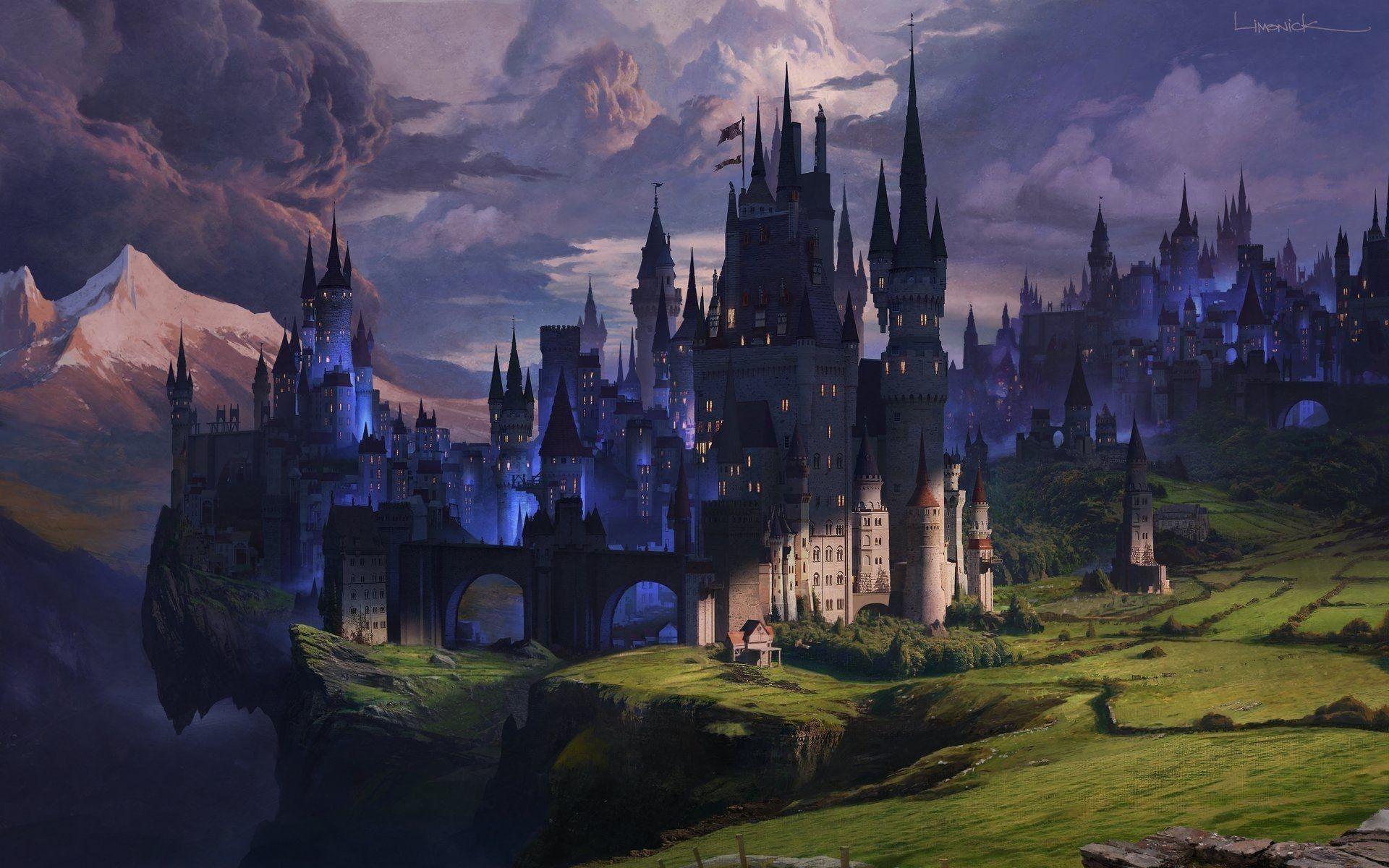 Fantasy Castle Wallpaper and Background Image