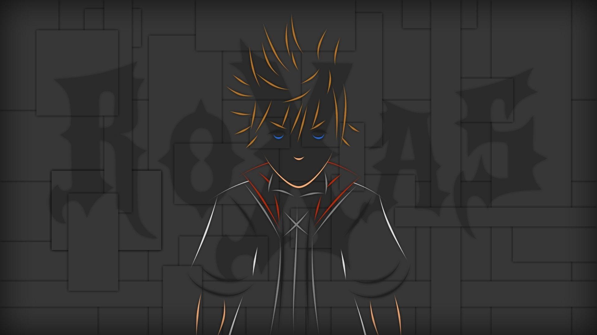Latest Kingdom Hearts Roxas Wallpaper FULL HD 1920×1080 For PC