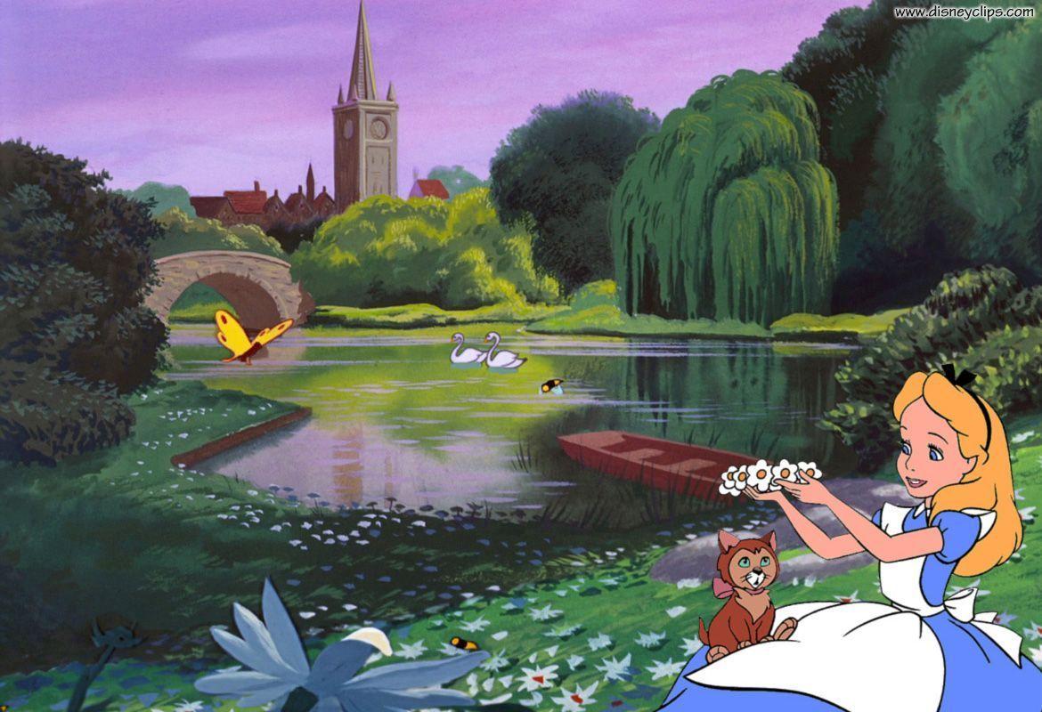 Disney Alice in Wonderland Desktop Wallpaper. Disney's World of. Alice in wonderland background, Alice in wonderland aesthetic, Alice in wonderland cross stitch