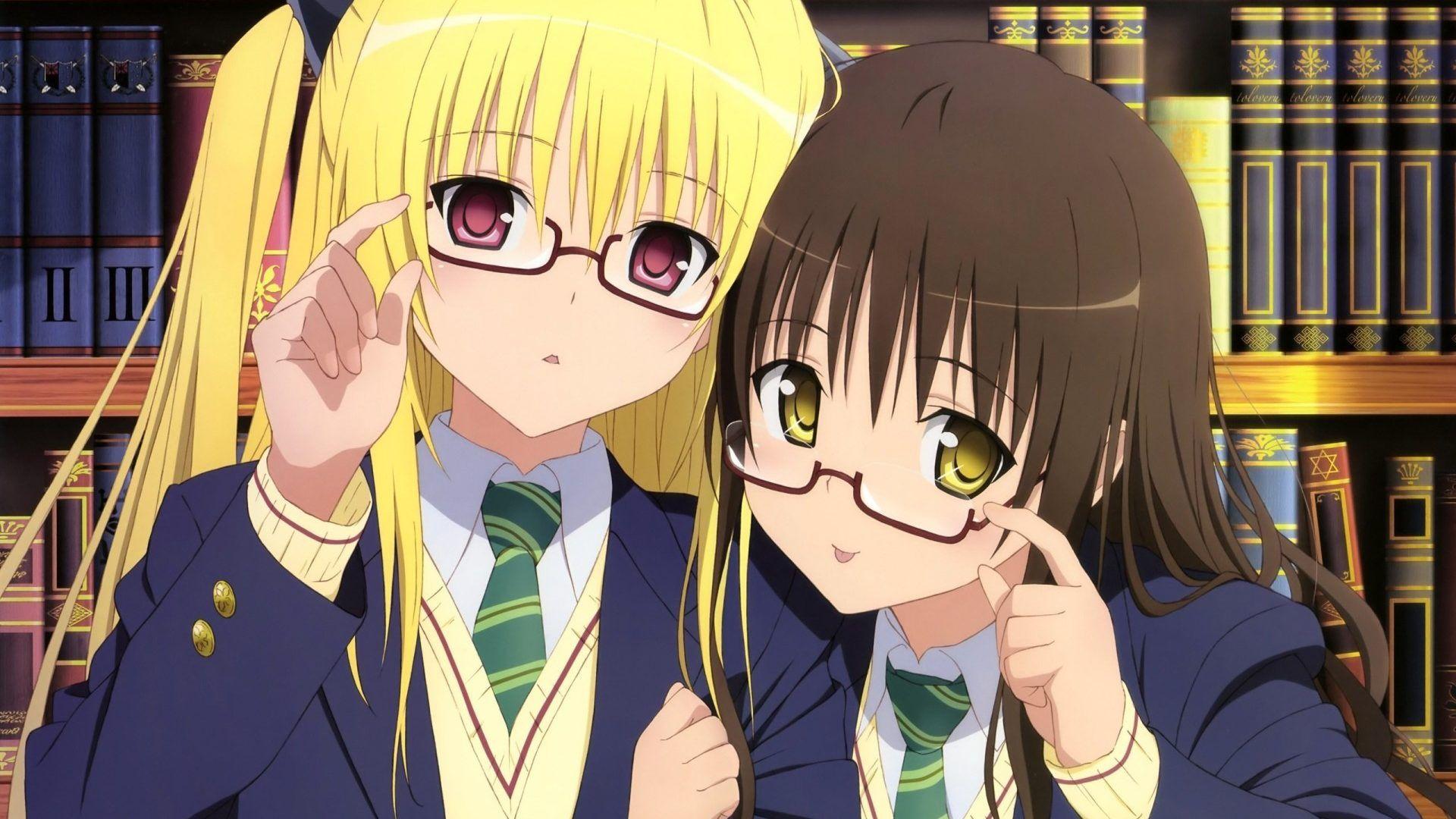 Anime To Love Ru GoldenDarkness and Yuuki Mikan