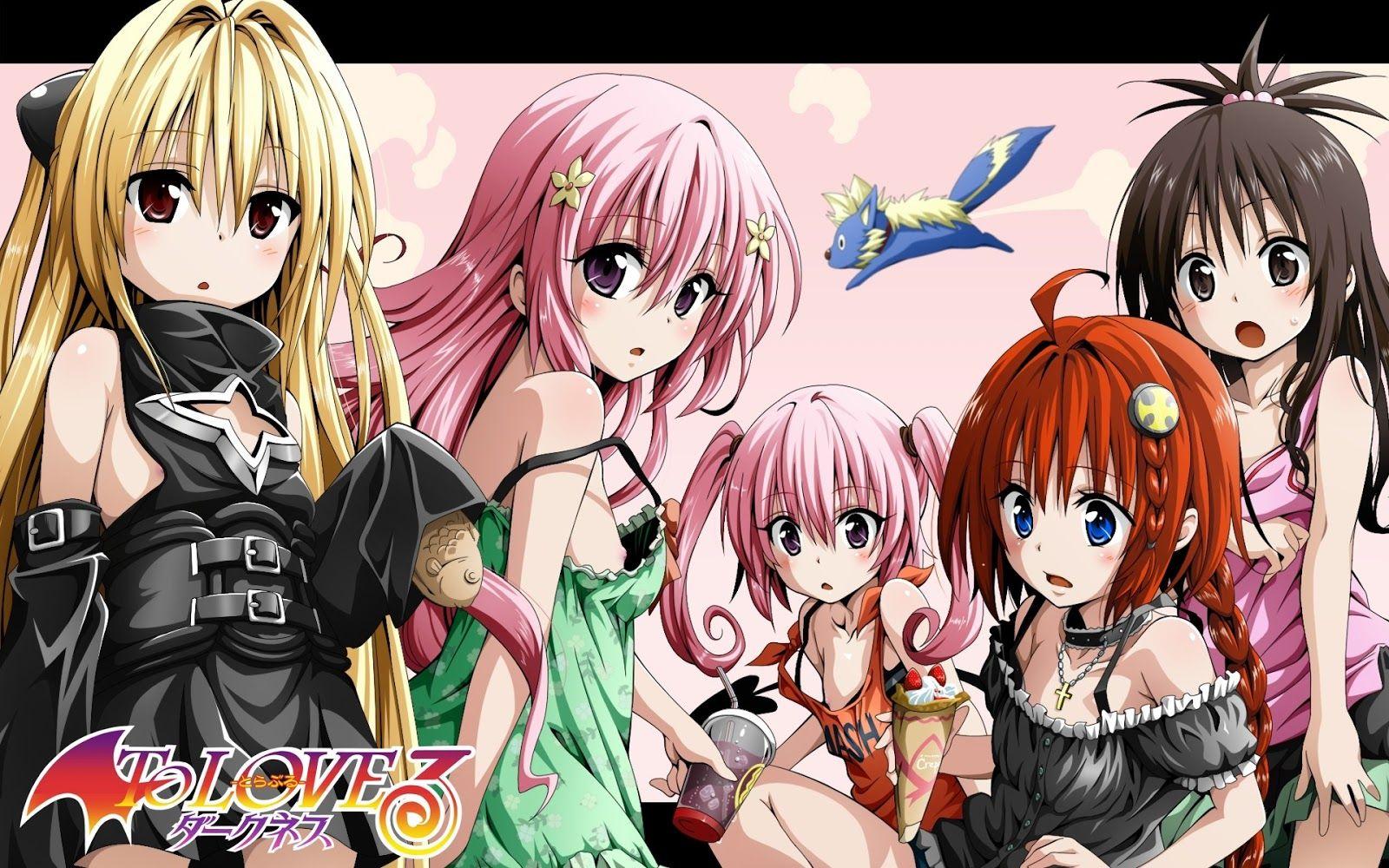 Anime To Love-Ru: Darkness 4k Ultra HD Wallpaper