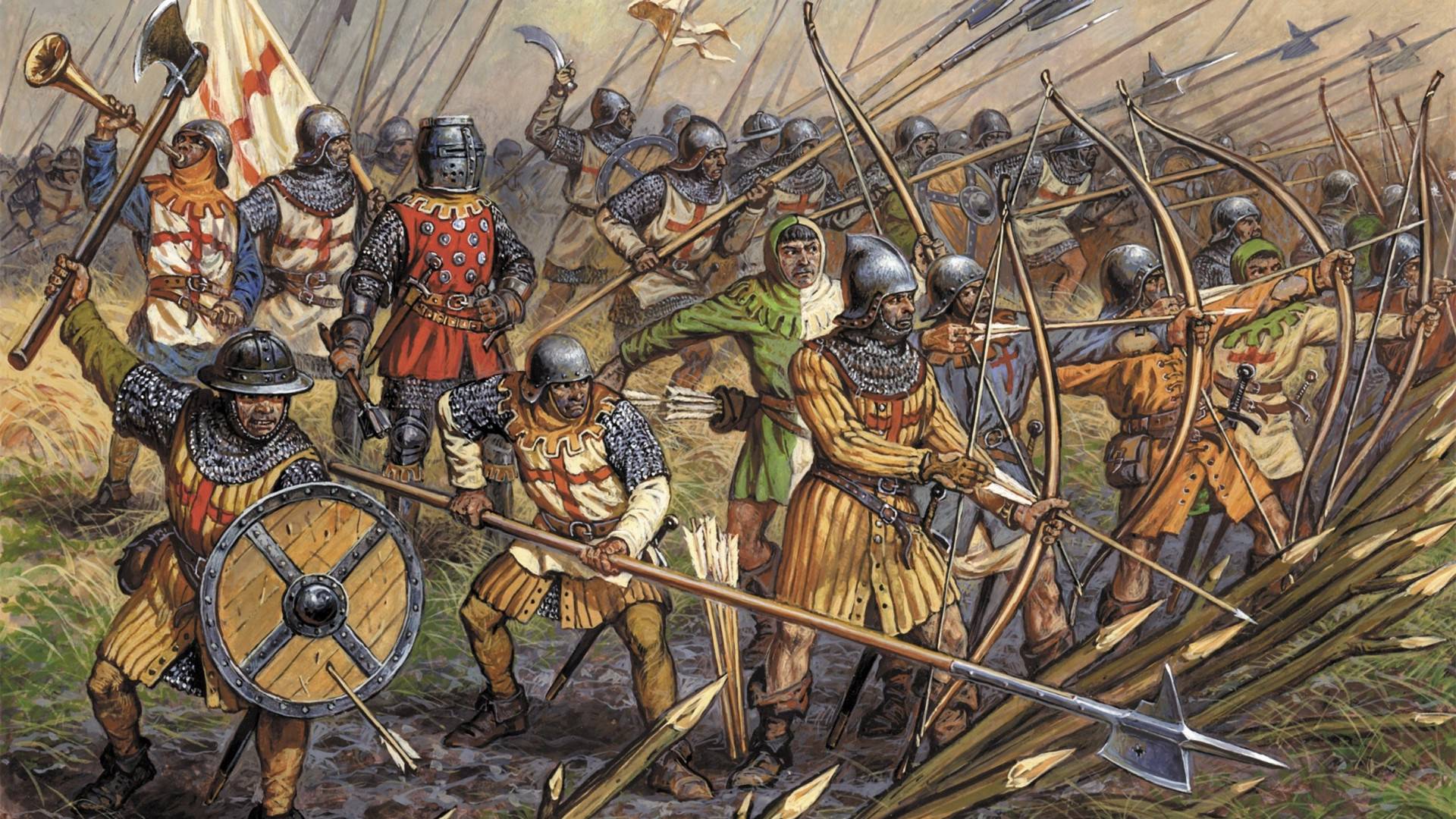 Medieval Soldiers at War