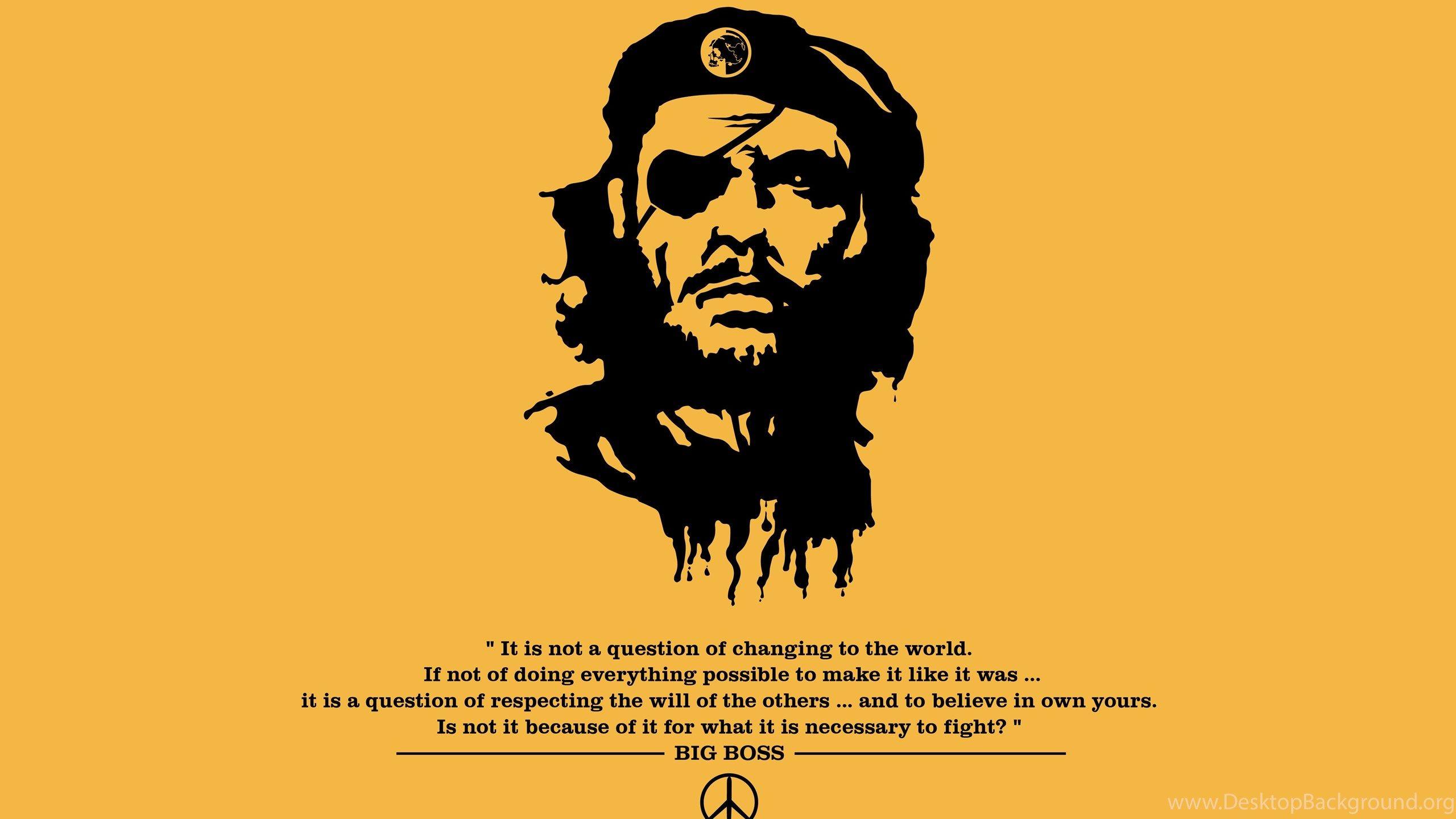 Metal Gear Peace Walker. Big Boss Like Che Guevara By Moloch15 On