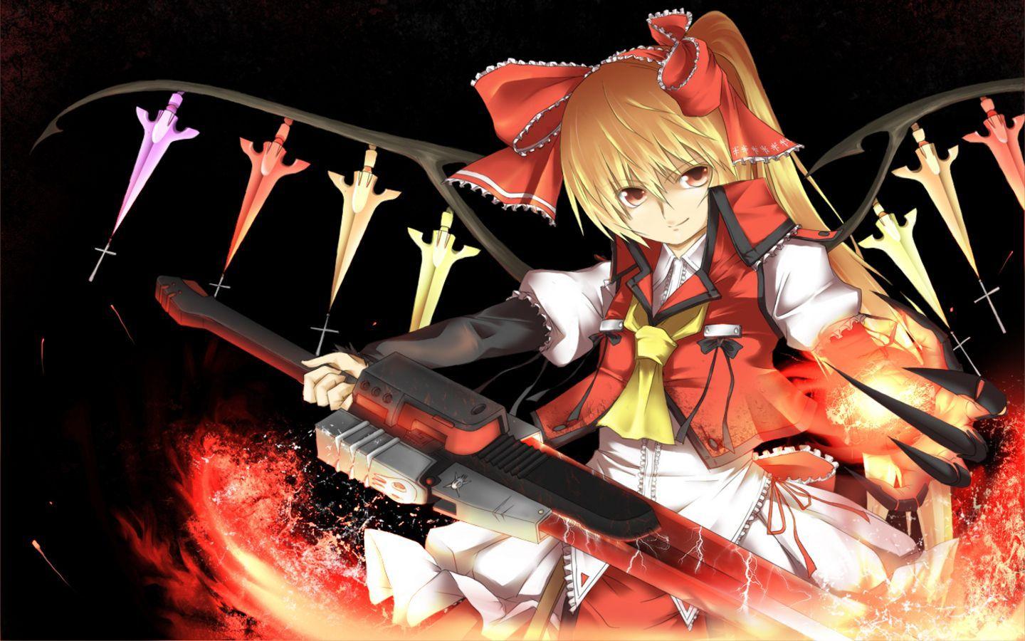 5964_touhou_hd_wallpaper_flandre_ (1440×900). Flandre