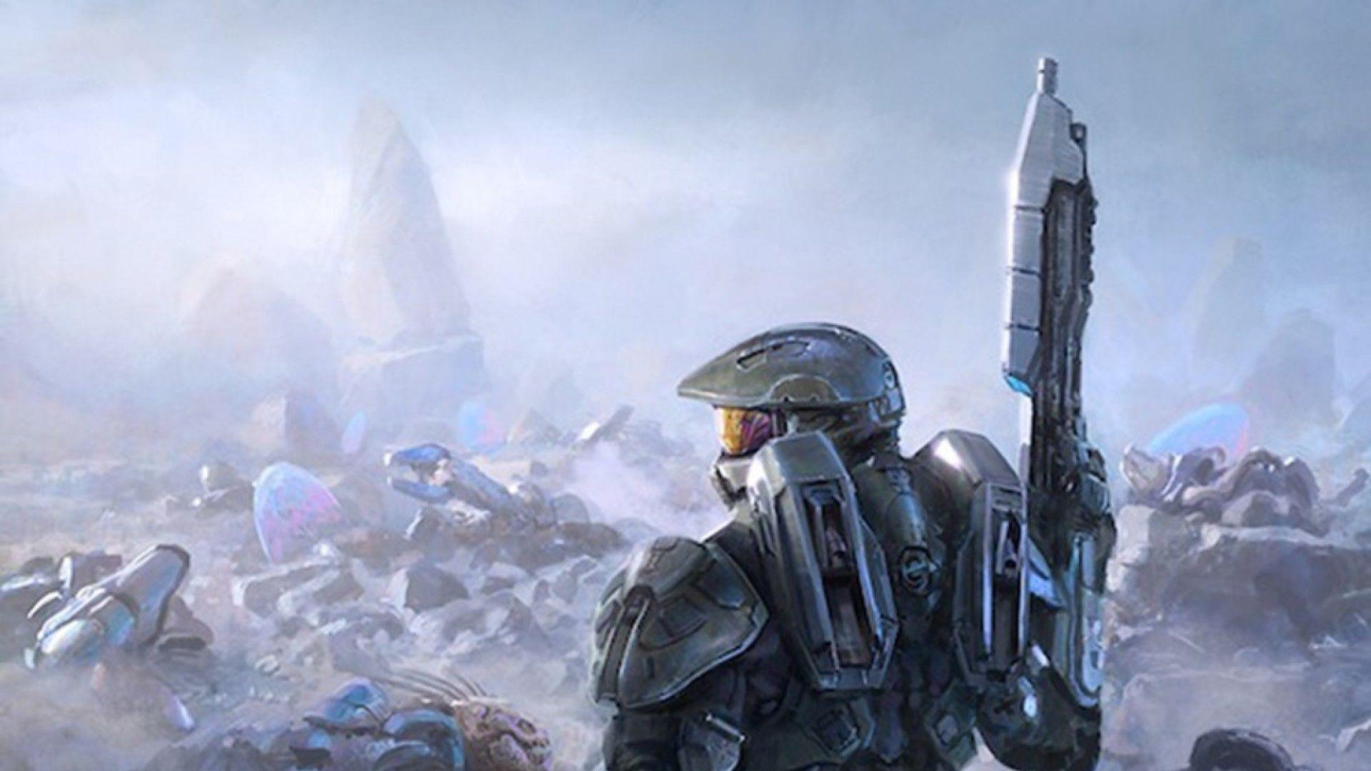 Simply: 343 Industries Halo Halo 4 concept art desktop