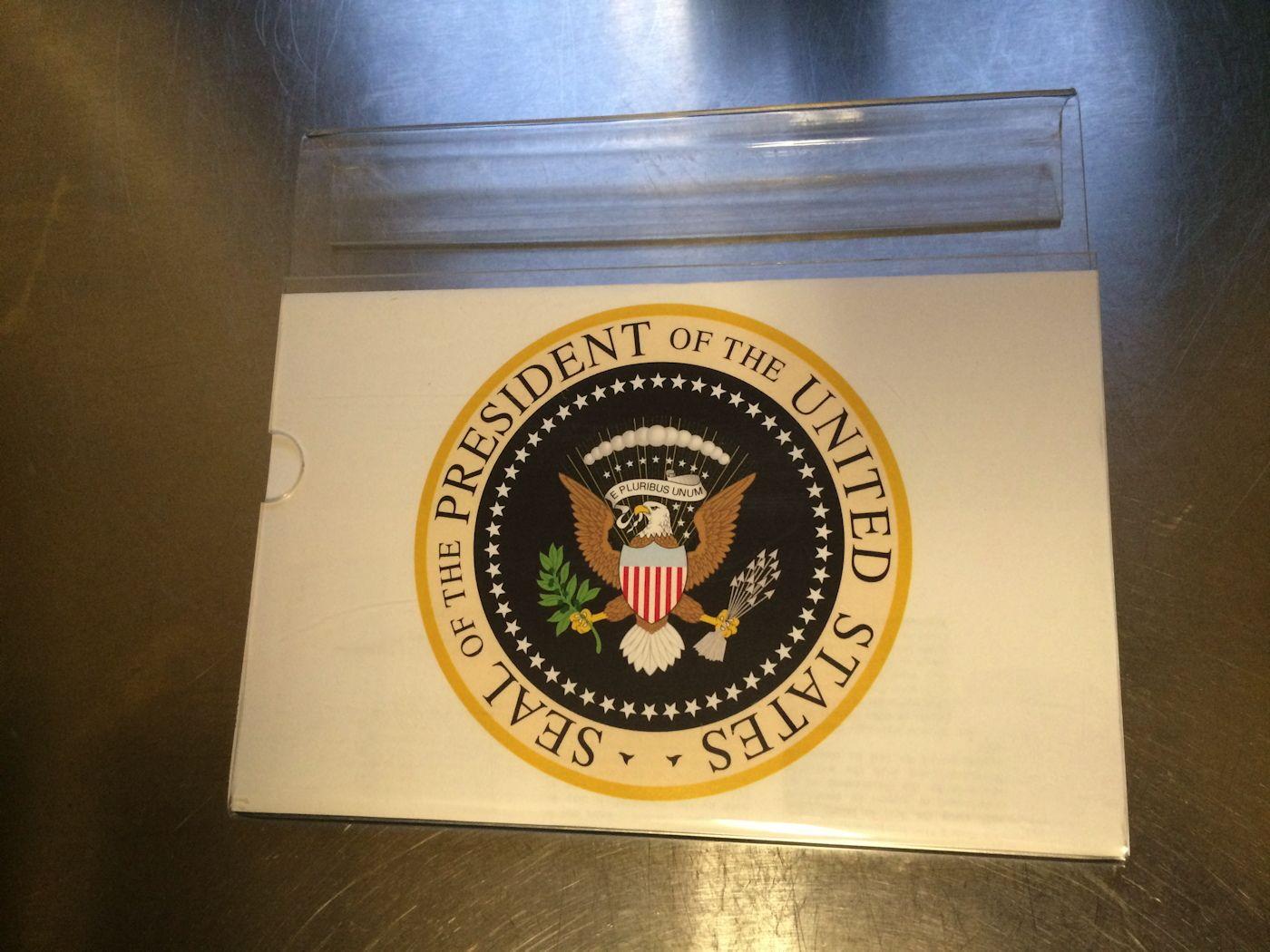 Untitled (Presidential Seal), 2017