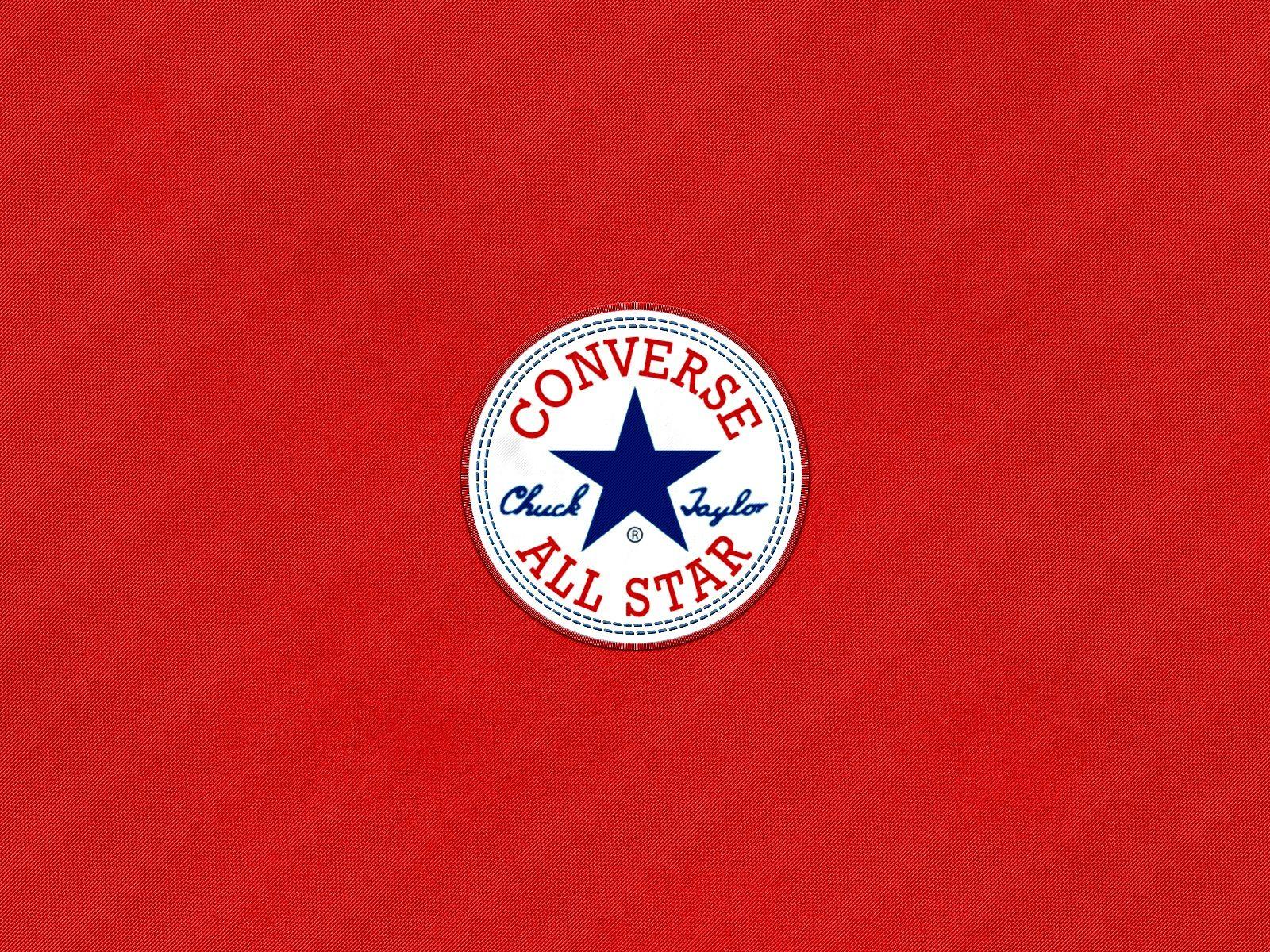 Wallpaper Cool Red Inspiring Converse All Star HD Logo Red