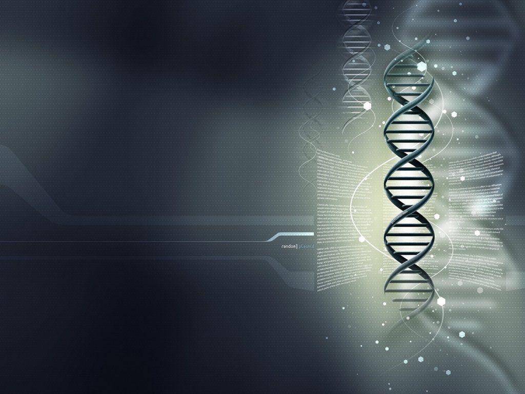 Free DNA Genes Background For PowerPoint and Medical PPT