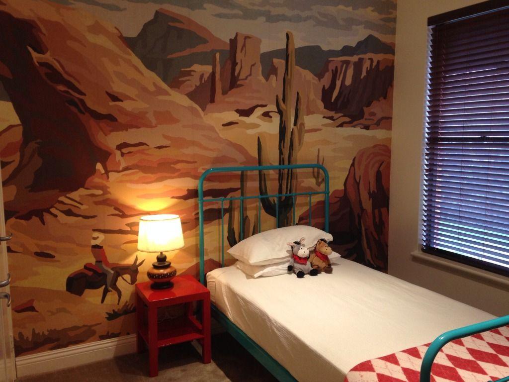 Vintage Cowboy and Indian Toddler Room