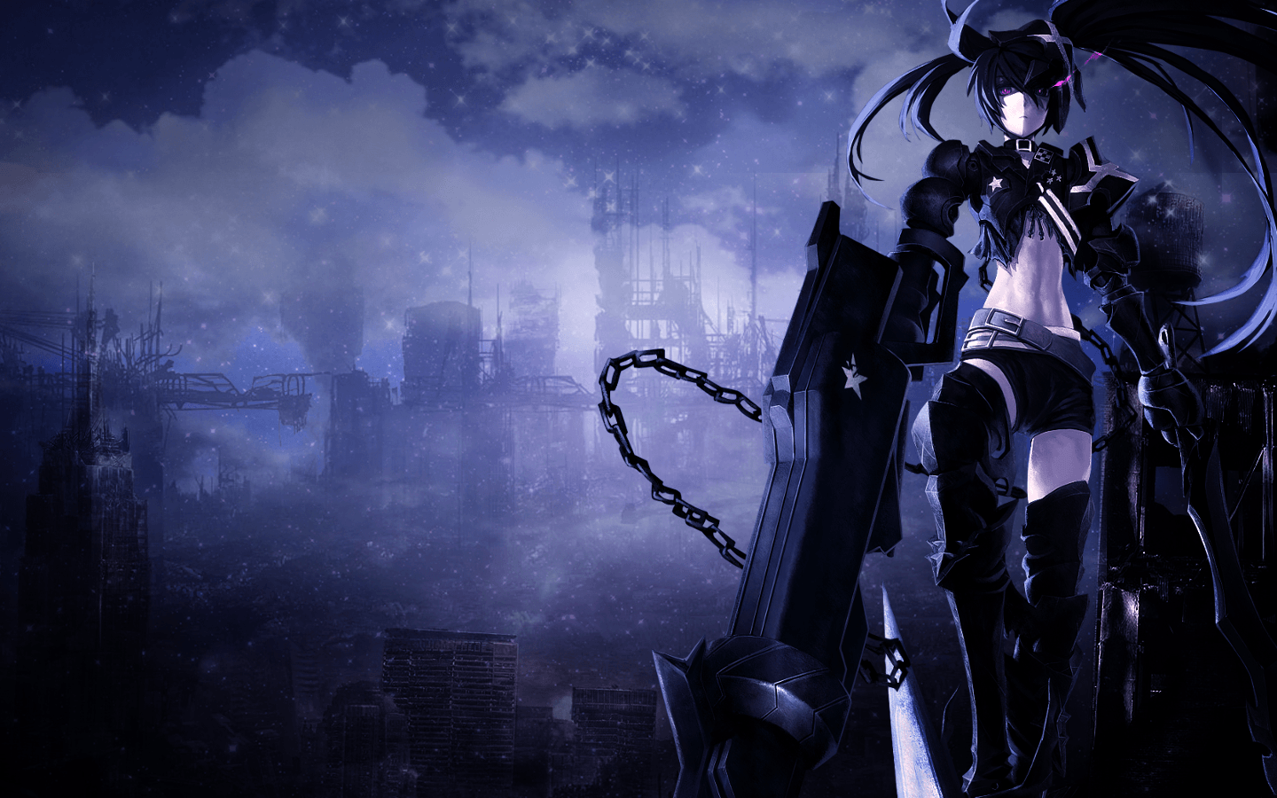 Black Rock Shooter Wallpaper and Background Imagex900