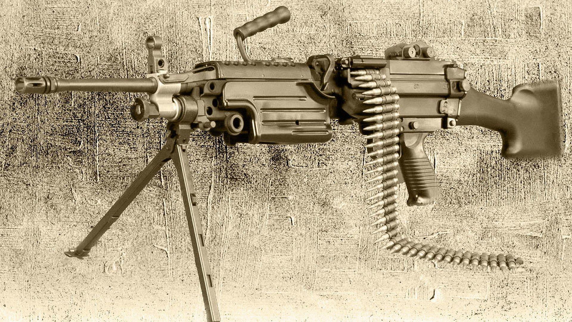 Machine Gun HD Wallpaper and Background Image