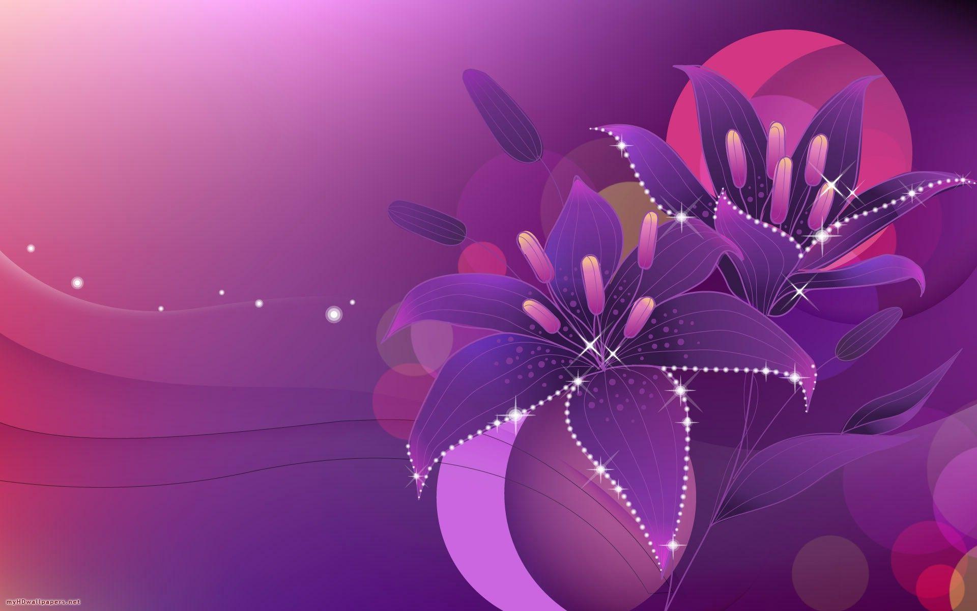 HD Purple Wallpaper Background Image To Download For Free