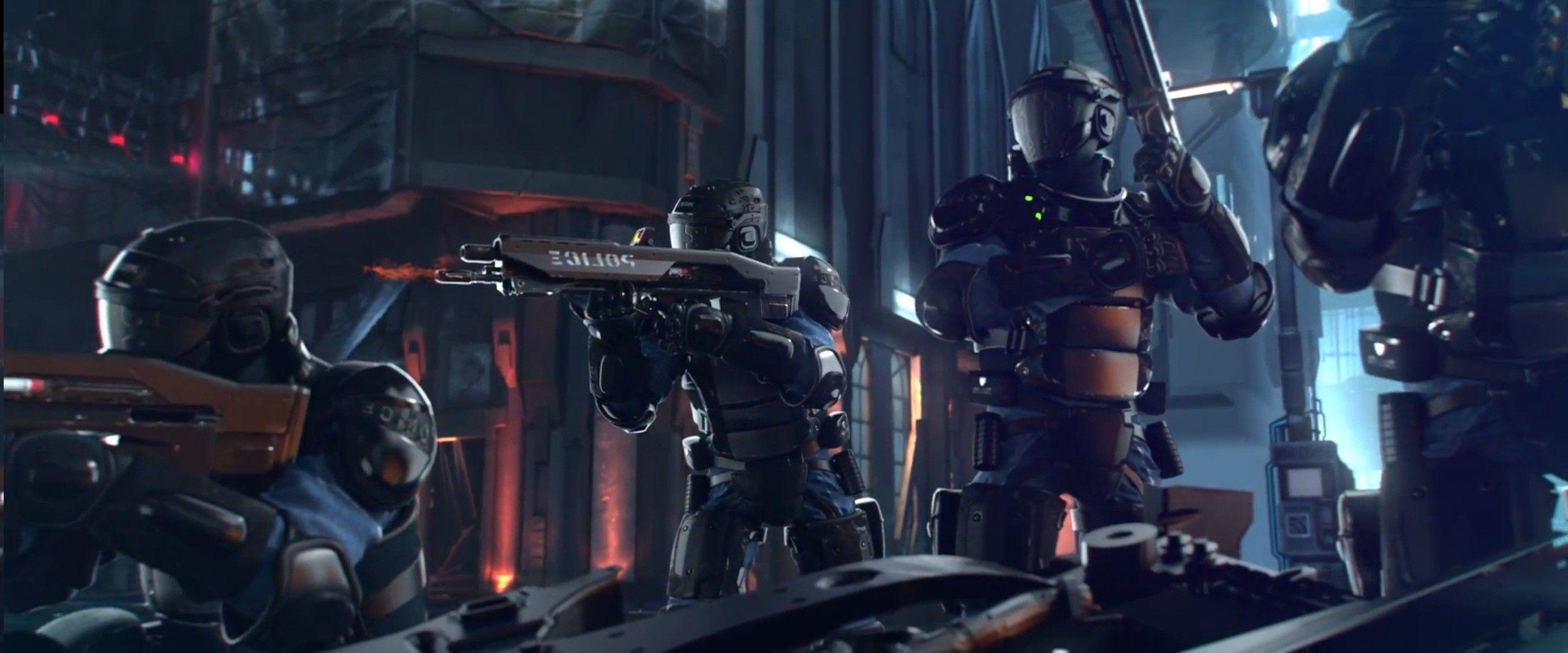 cyberpunk, Cyberpunk 2077, Video Games, Polish, Police Wallpaper HD