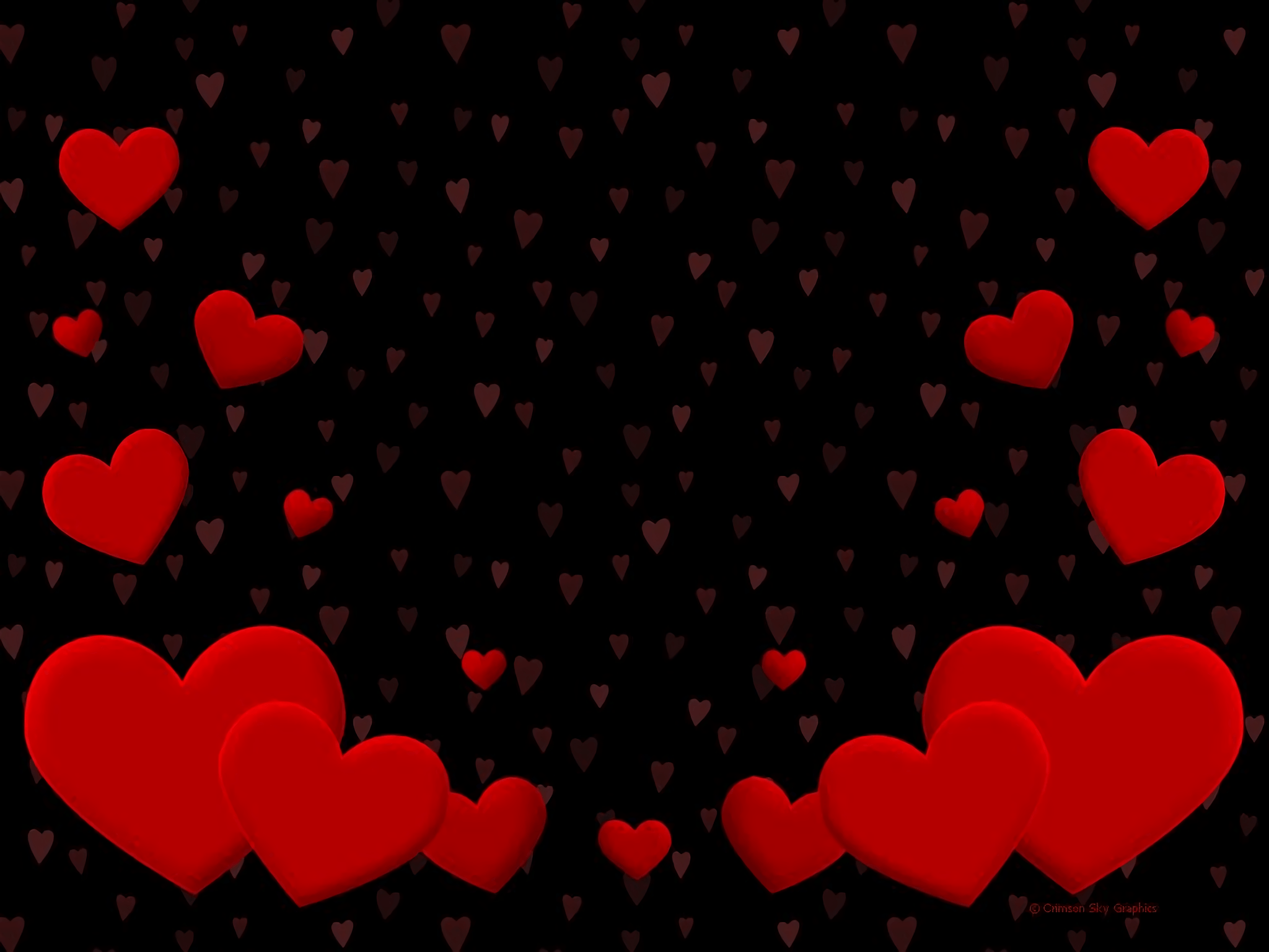 Heart Abstract Full HD Wallpaper and Background Imagex1536