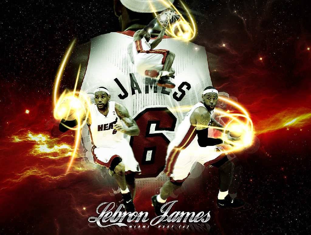 New LeBron James wallpaper! Heat Wallpaper