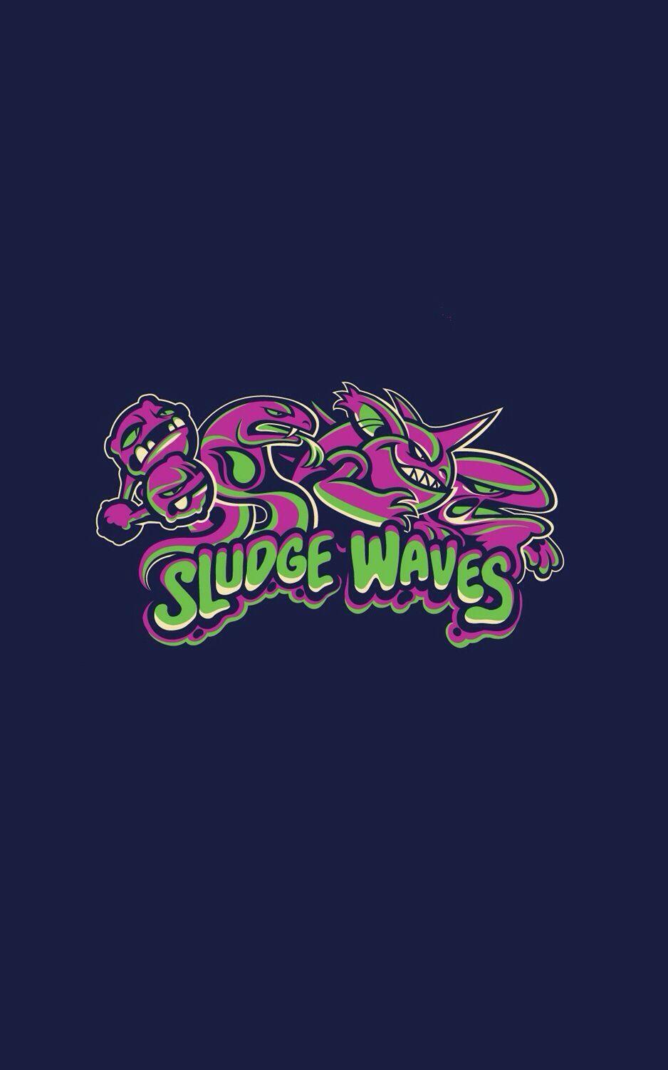 Sludge Waves Pokemon iPhone 5 wallpapers