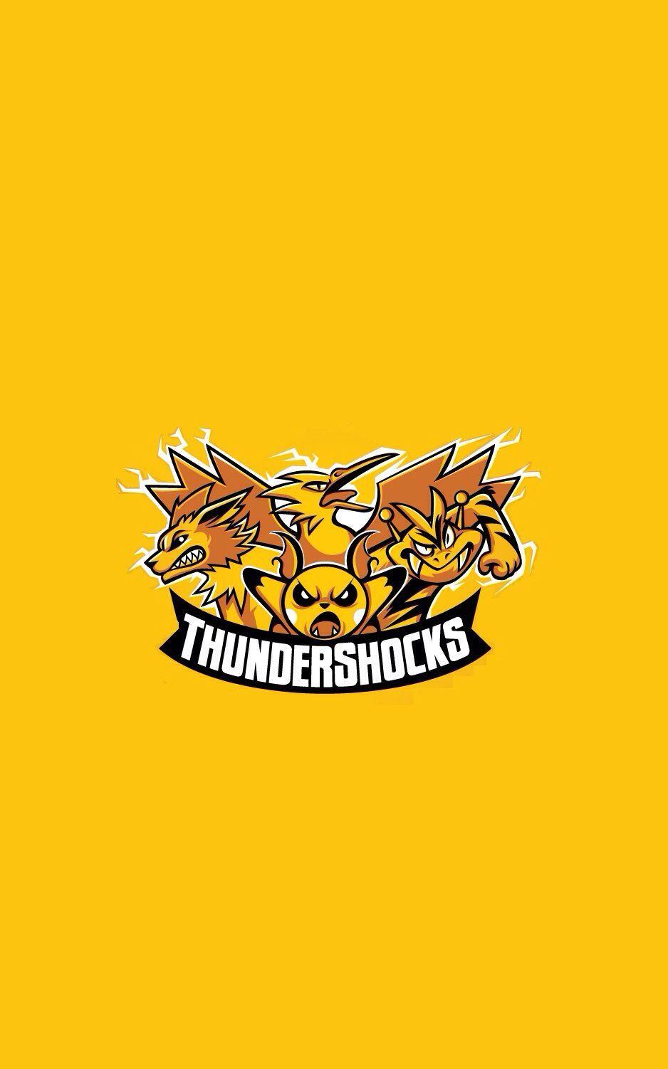 Thundershocks Pokemon iPhone 5 wallpapers