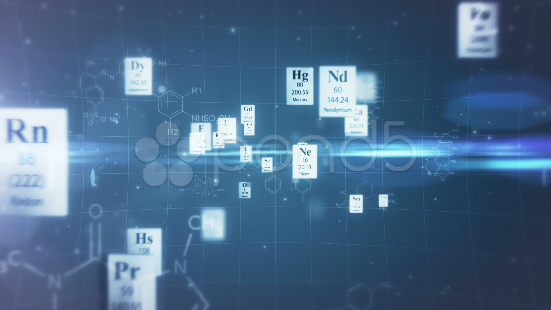 Scientific background. Elements of Periodic table and chemical