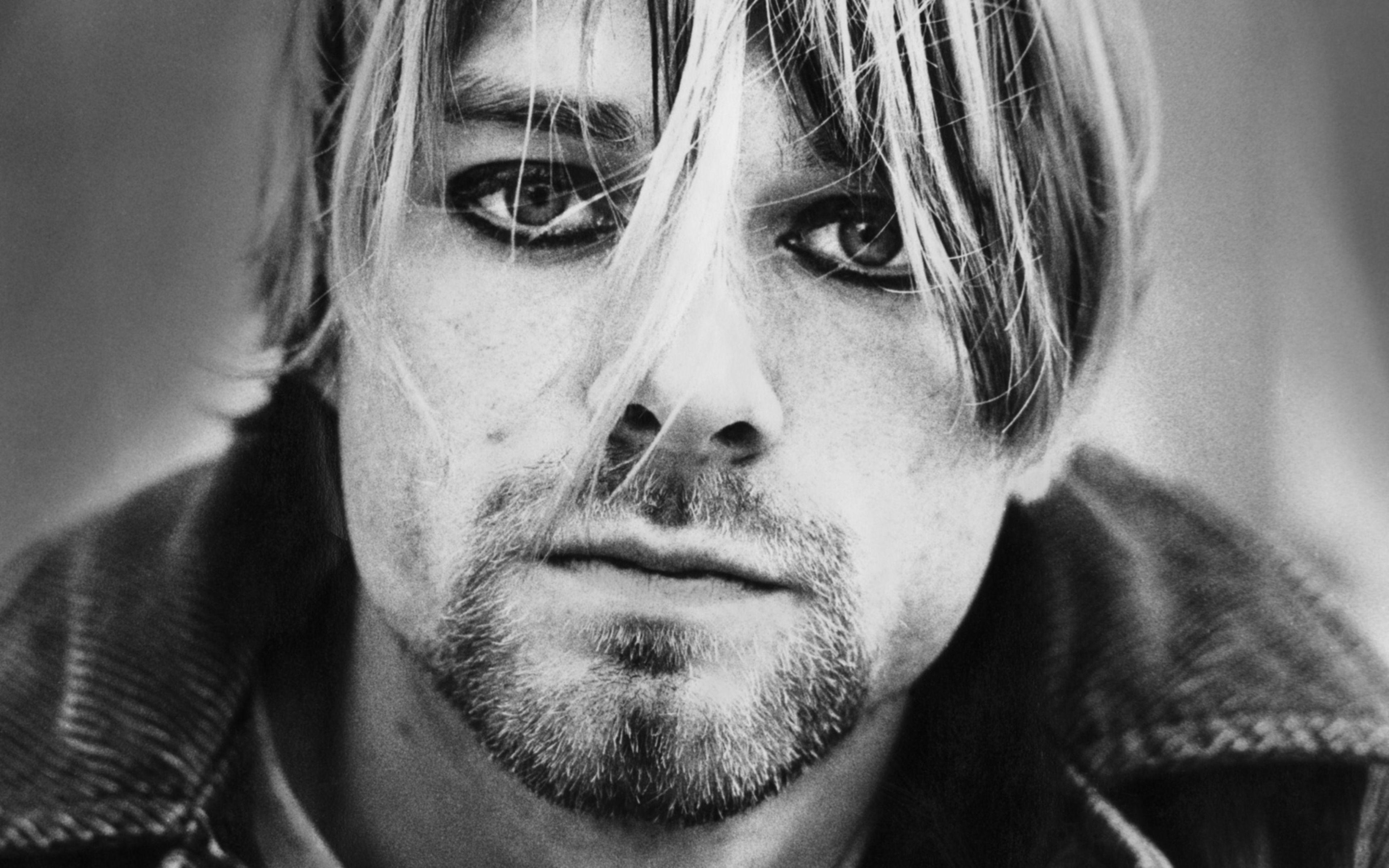 Download Wallpaper 3840x2400 Kurt cobain, Nirvana, Fecal matter