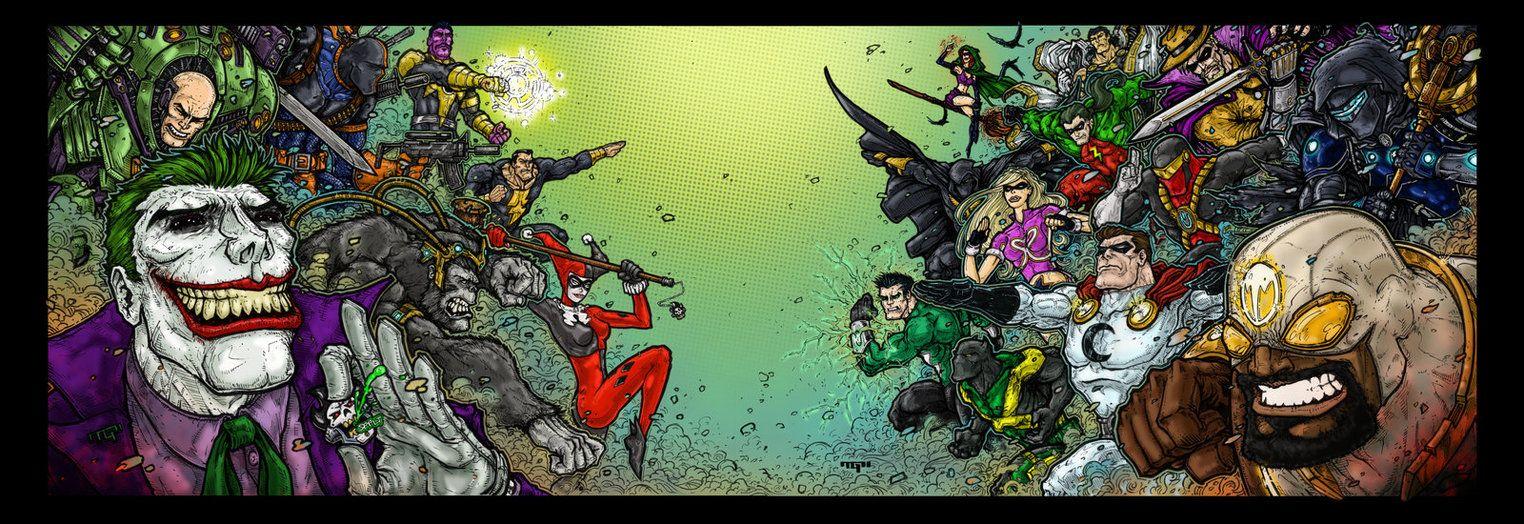 PEACEKEEPERS vs. DC VILLAINS
