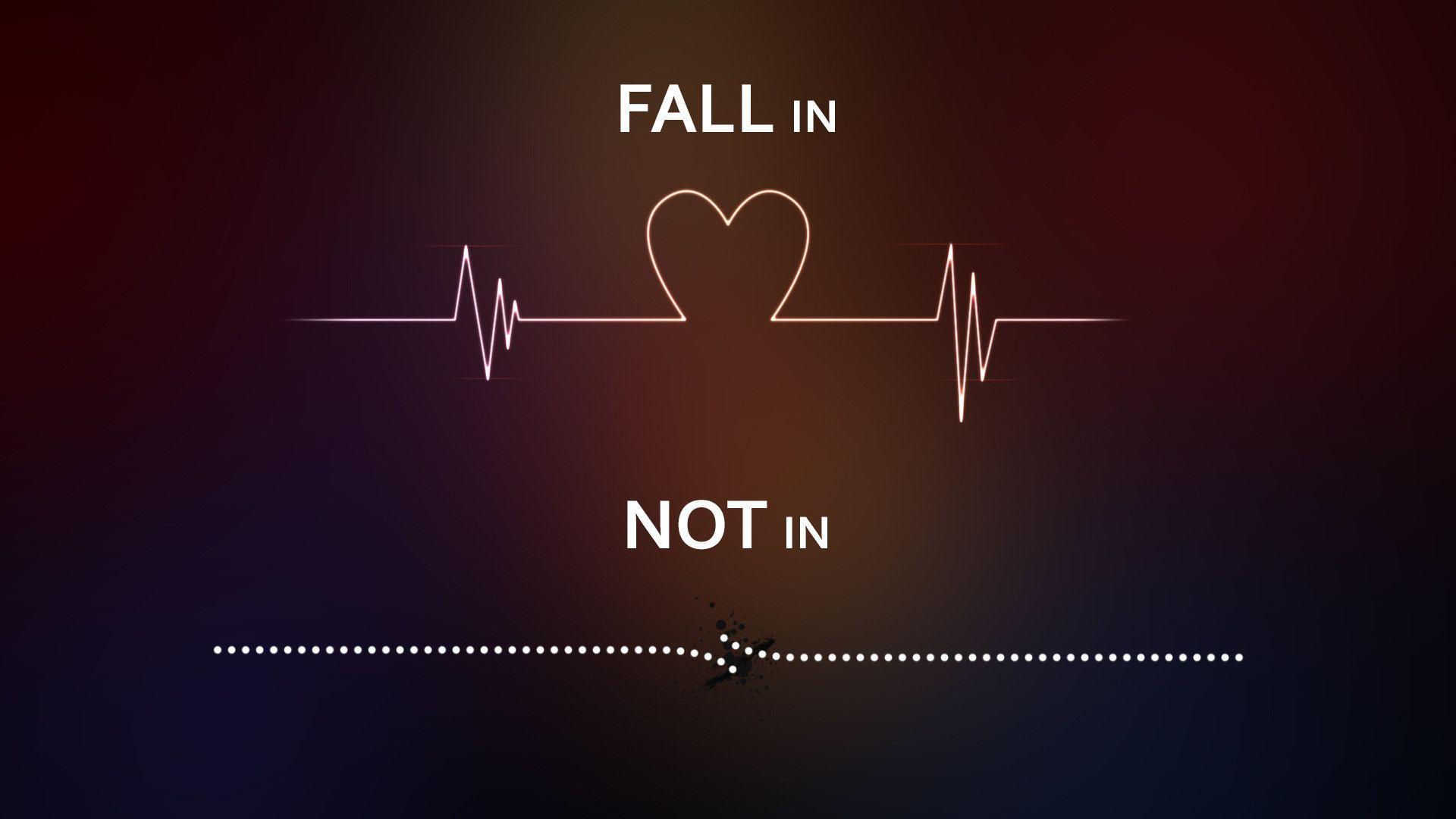 Falling in Love Wallpaper