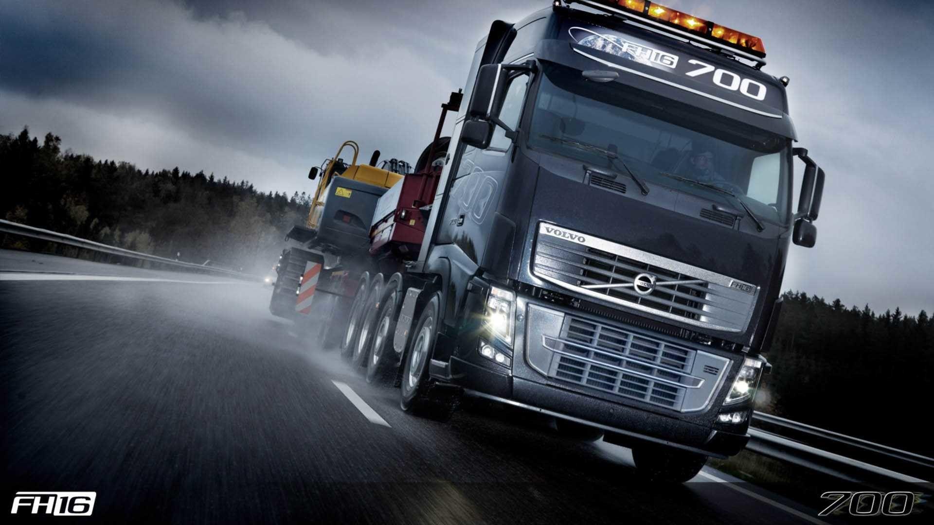 Black Volvo Truck Wallpapers - Wallpaper Cave